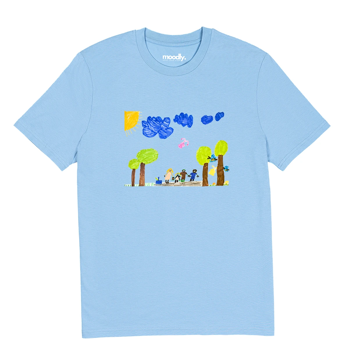 Jūsų vaiko piešinys ant marškinėlių