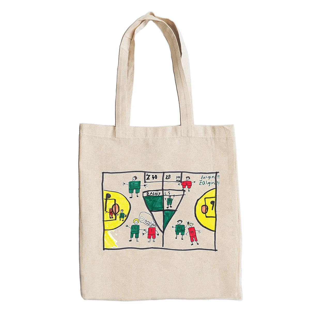 Pirkinių maišelis su Jūsų vaiko piešiniu