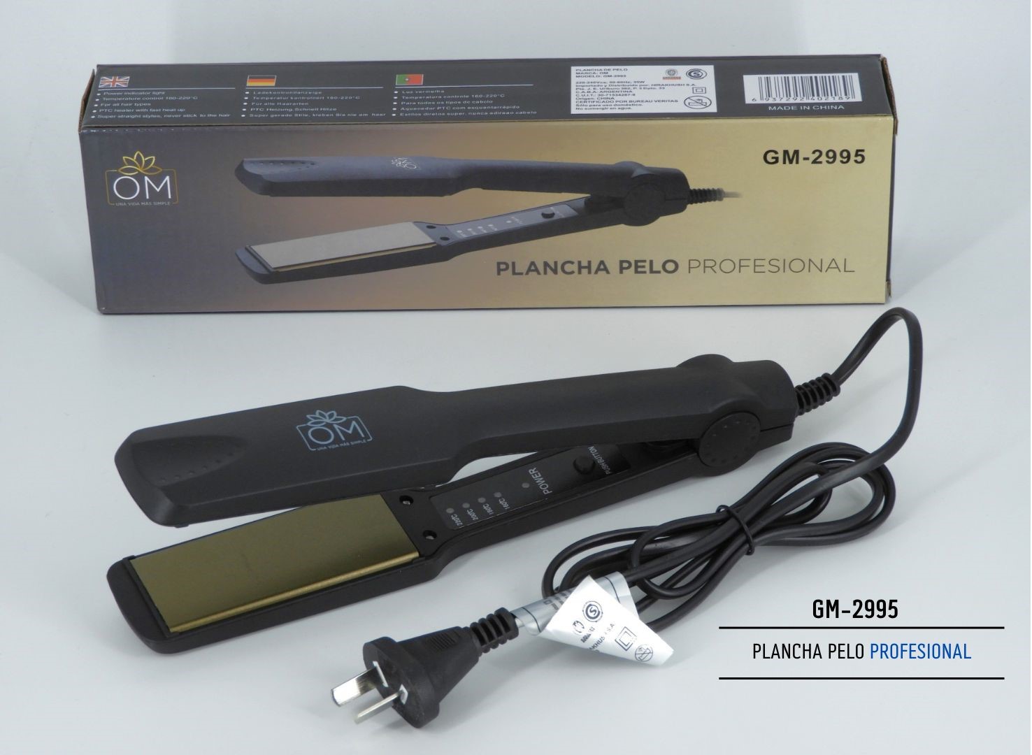 Plancha pelo 