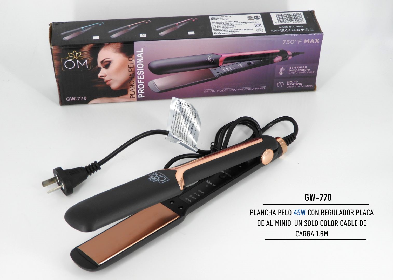 Plancha de pelo 