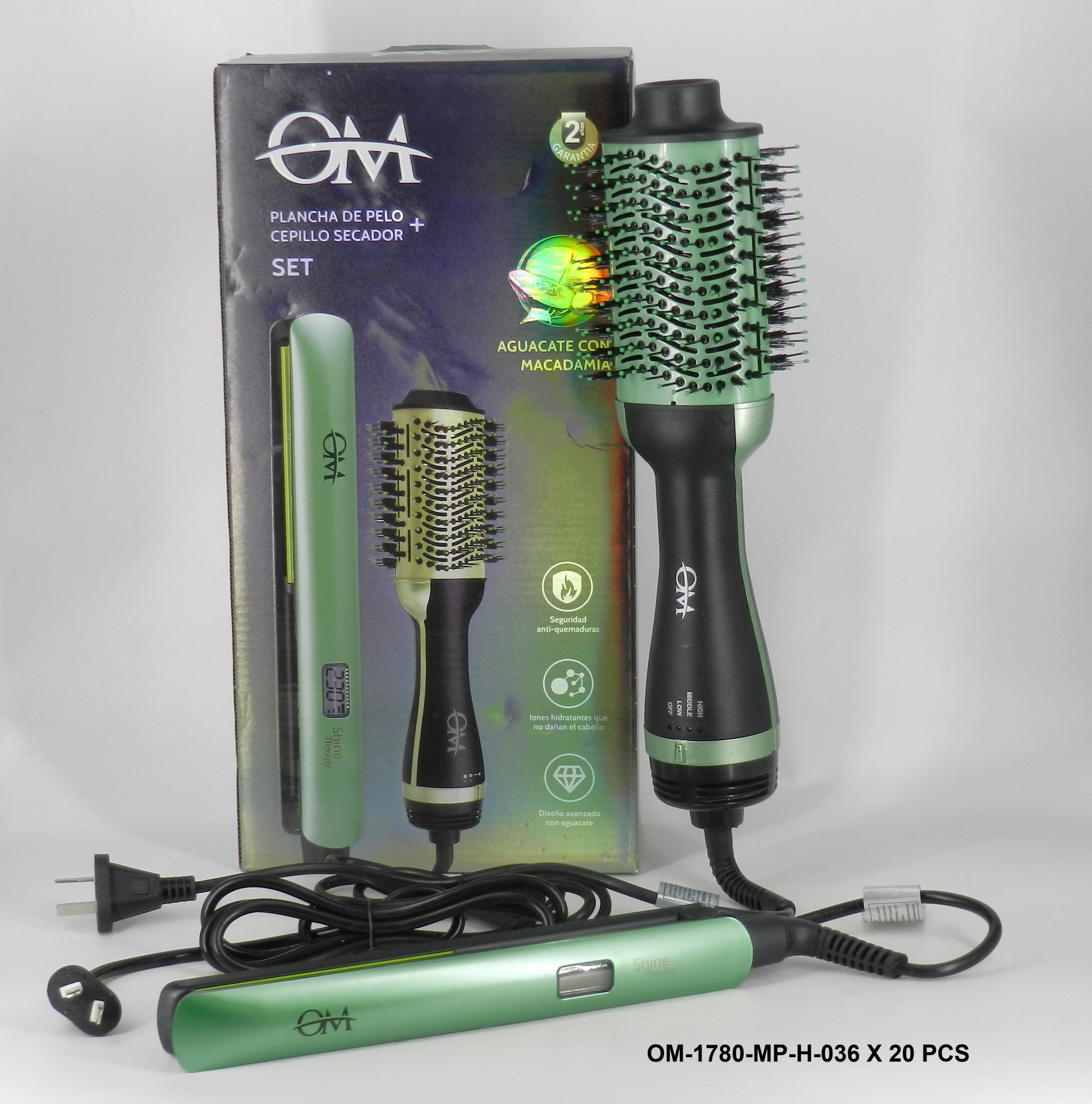 Kit secador mas planchita pelo