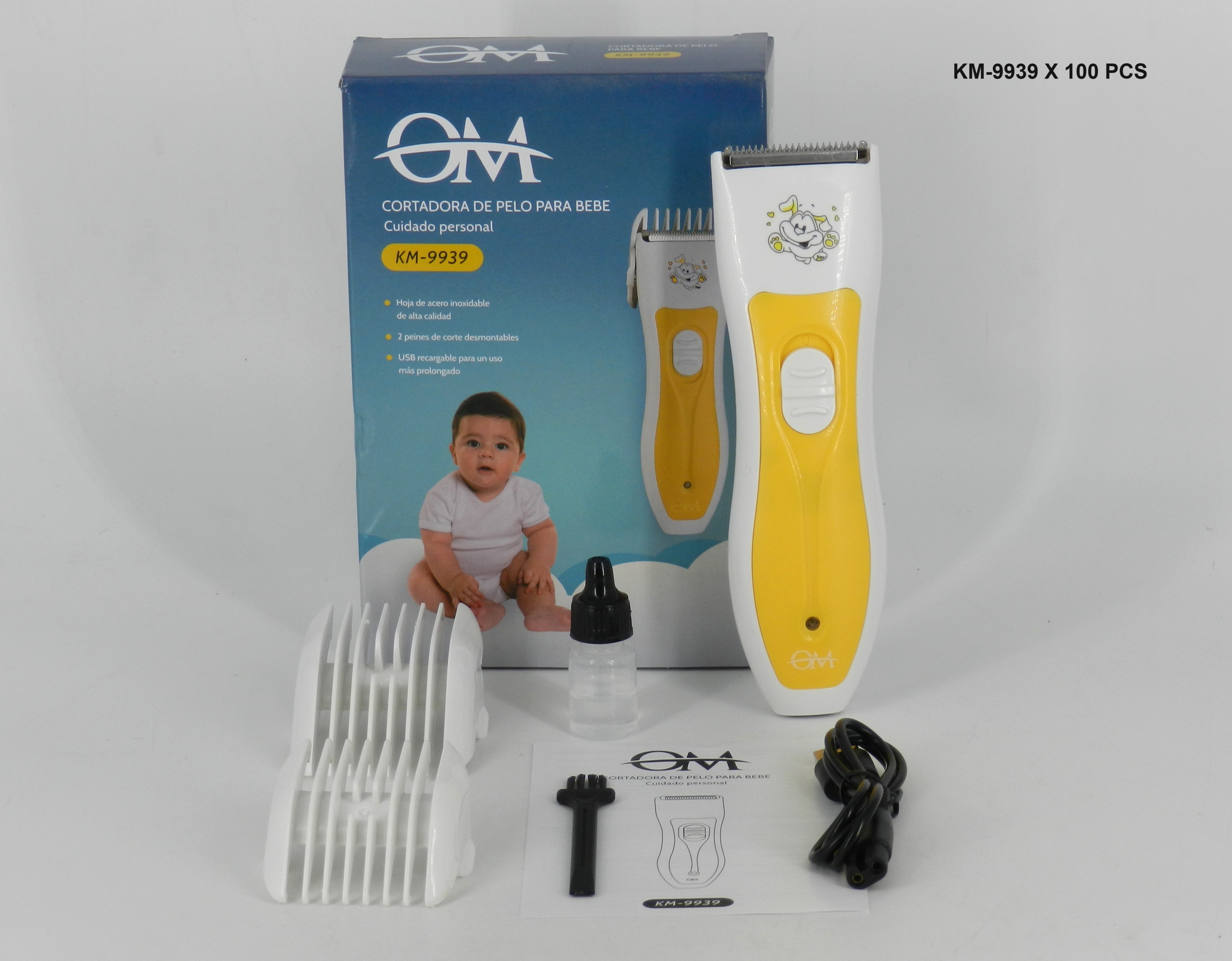 Cortadora de pelo para bebes