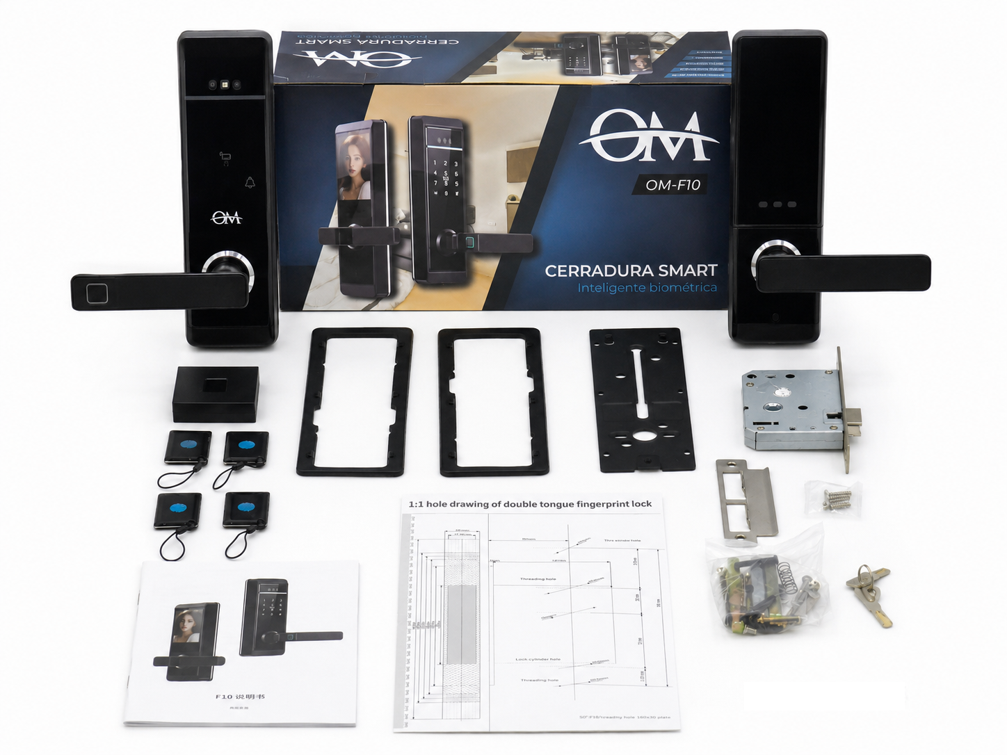 Cerradura Inteligente Biométrica OM-F10 Cerradura Smart