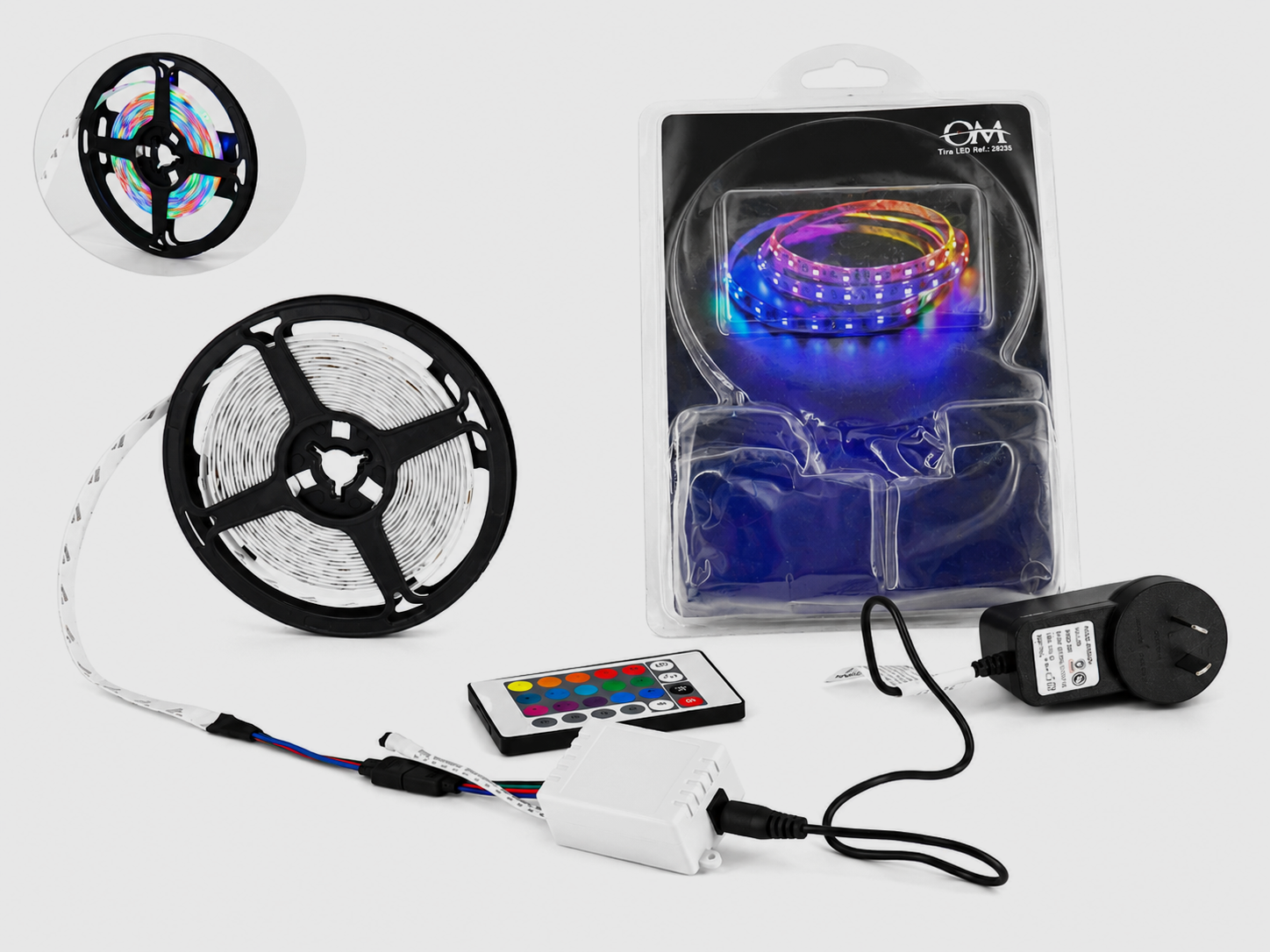 Tira de Luces LED RGB Multicolor OM (Ref. 28235 / SMD 2835)