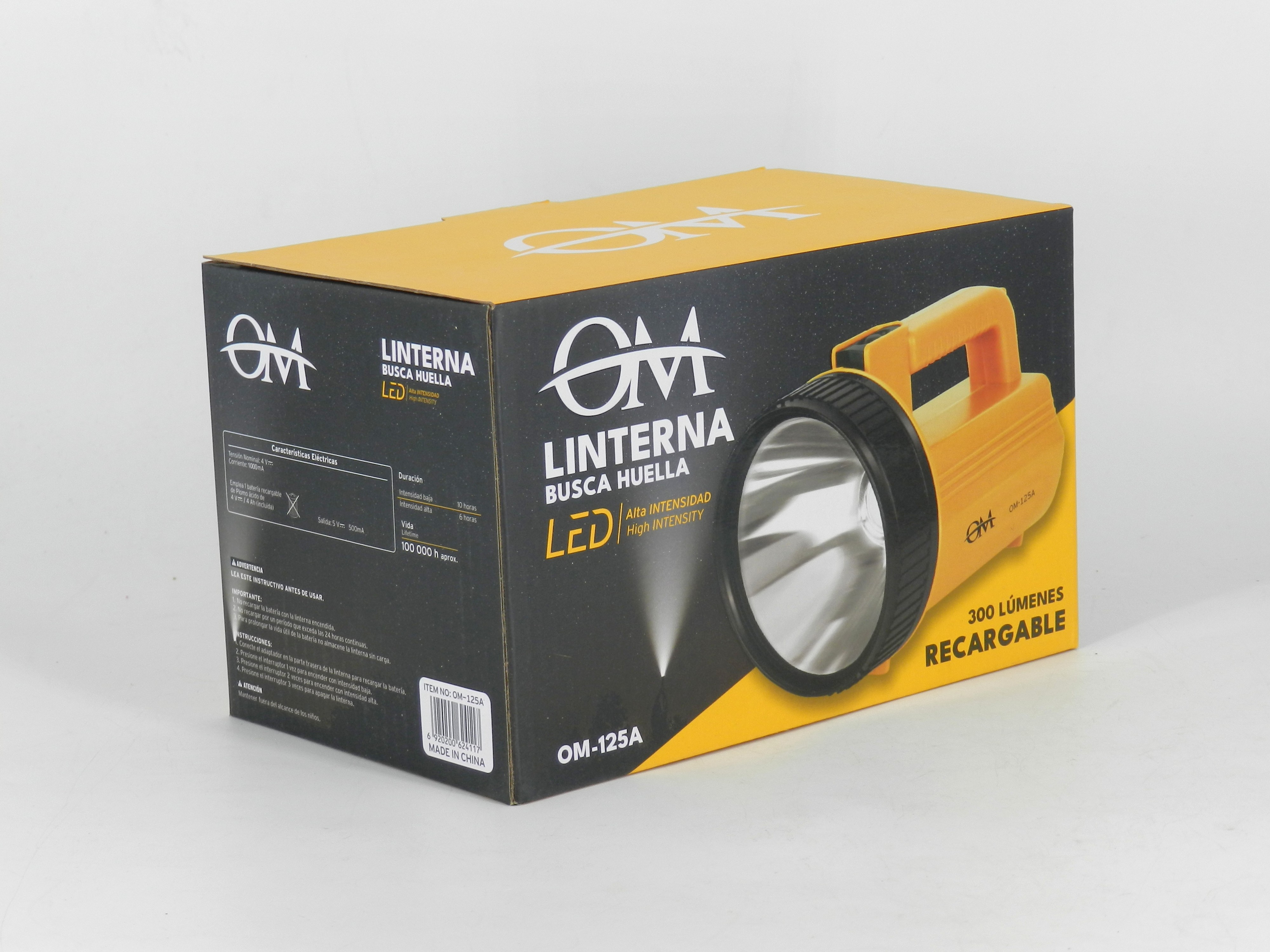Linterna LED Busca Huella