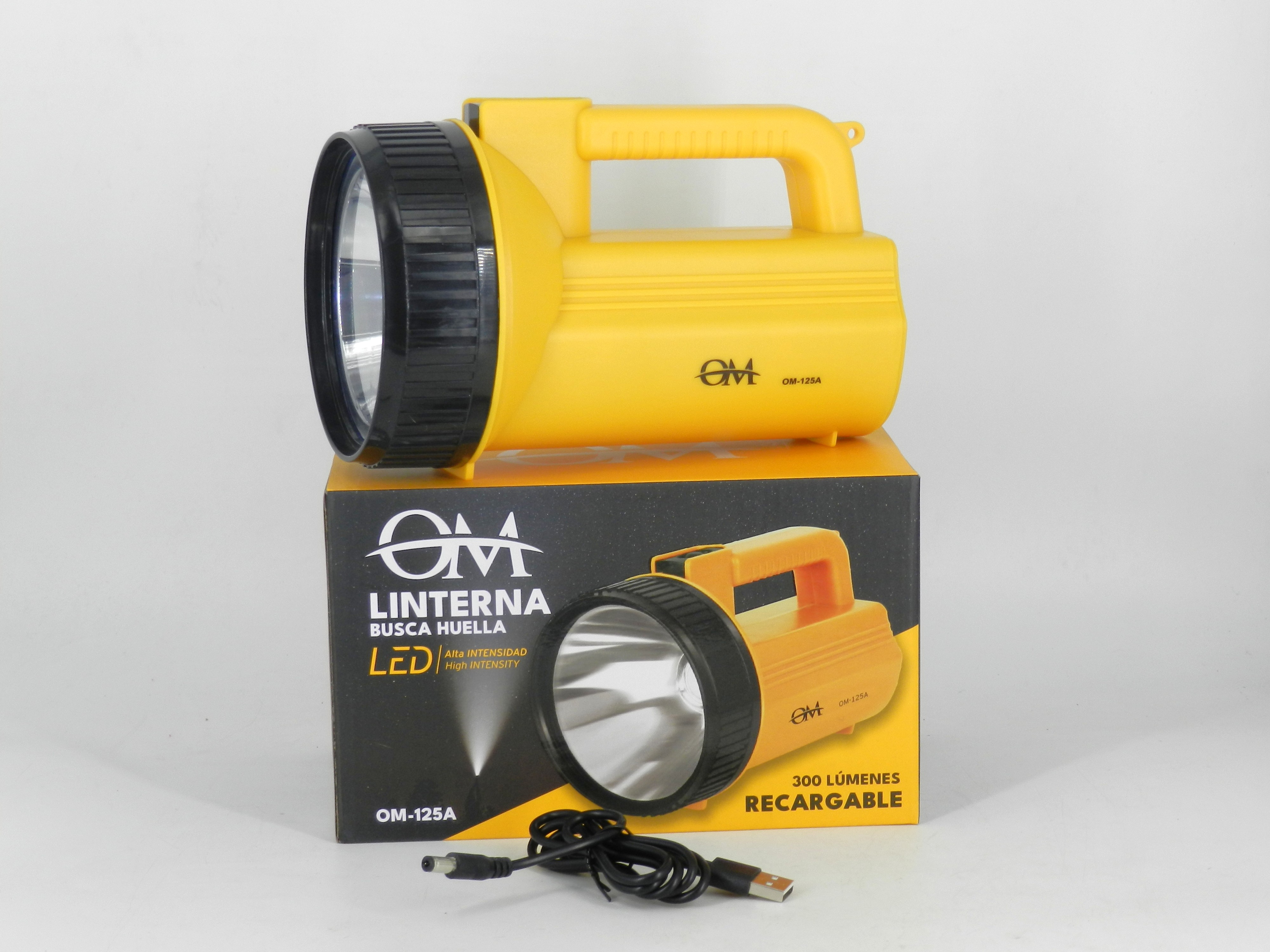 Linterna LED Busca Huella
