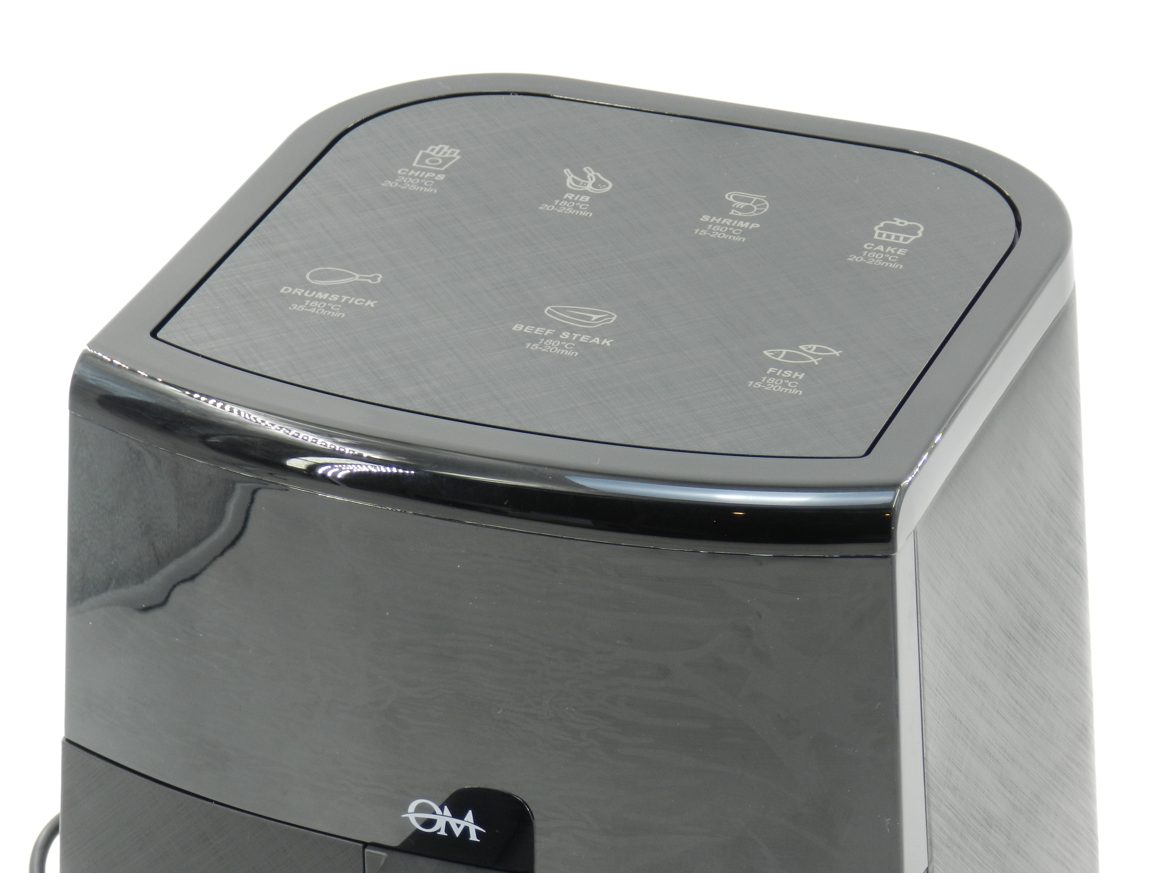 Freidora De Aire Digital OM ST-003A 8L 1700w Air Fryer XL