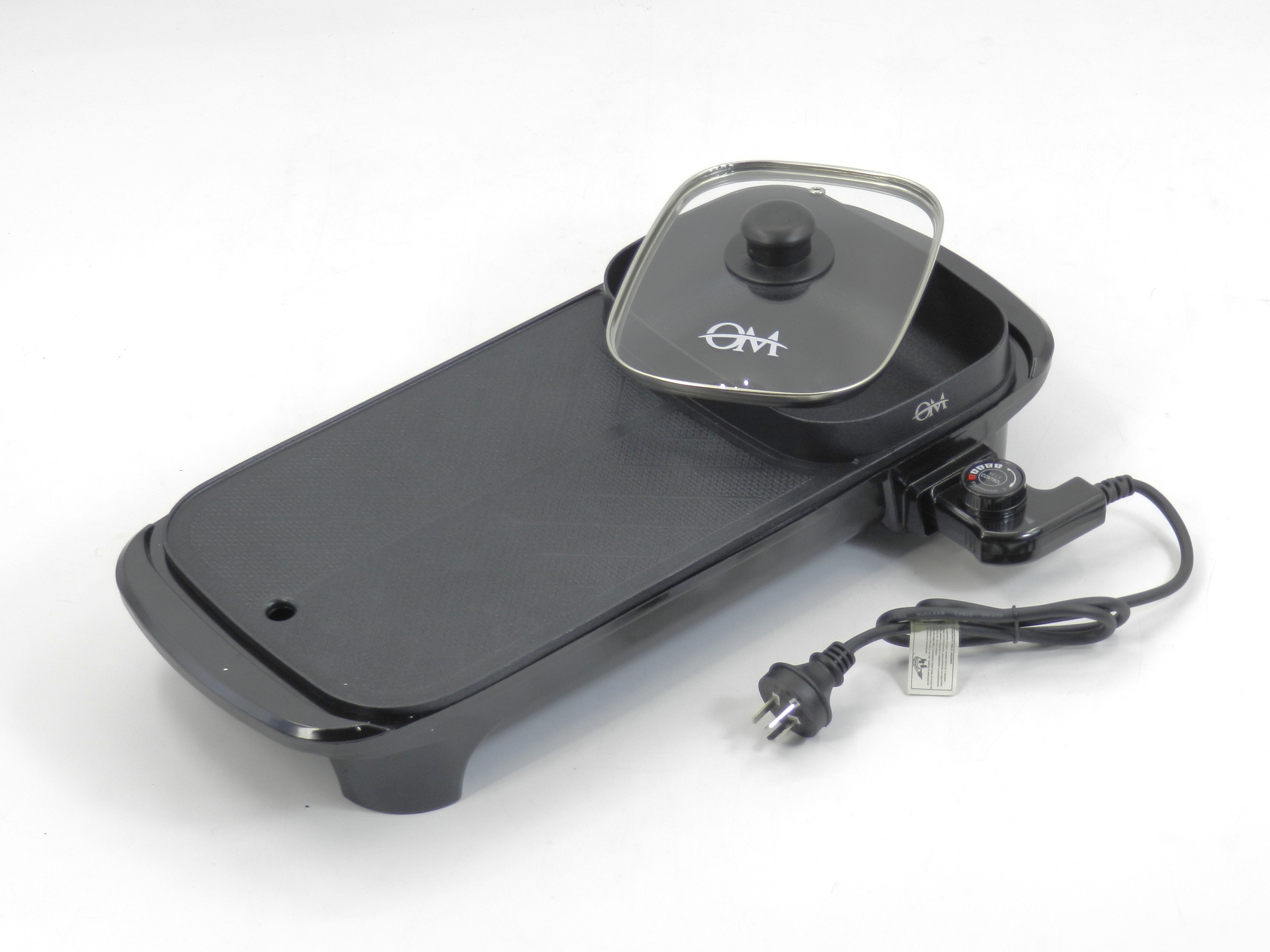 Parrilla eléctrica con olla