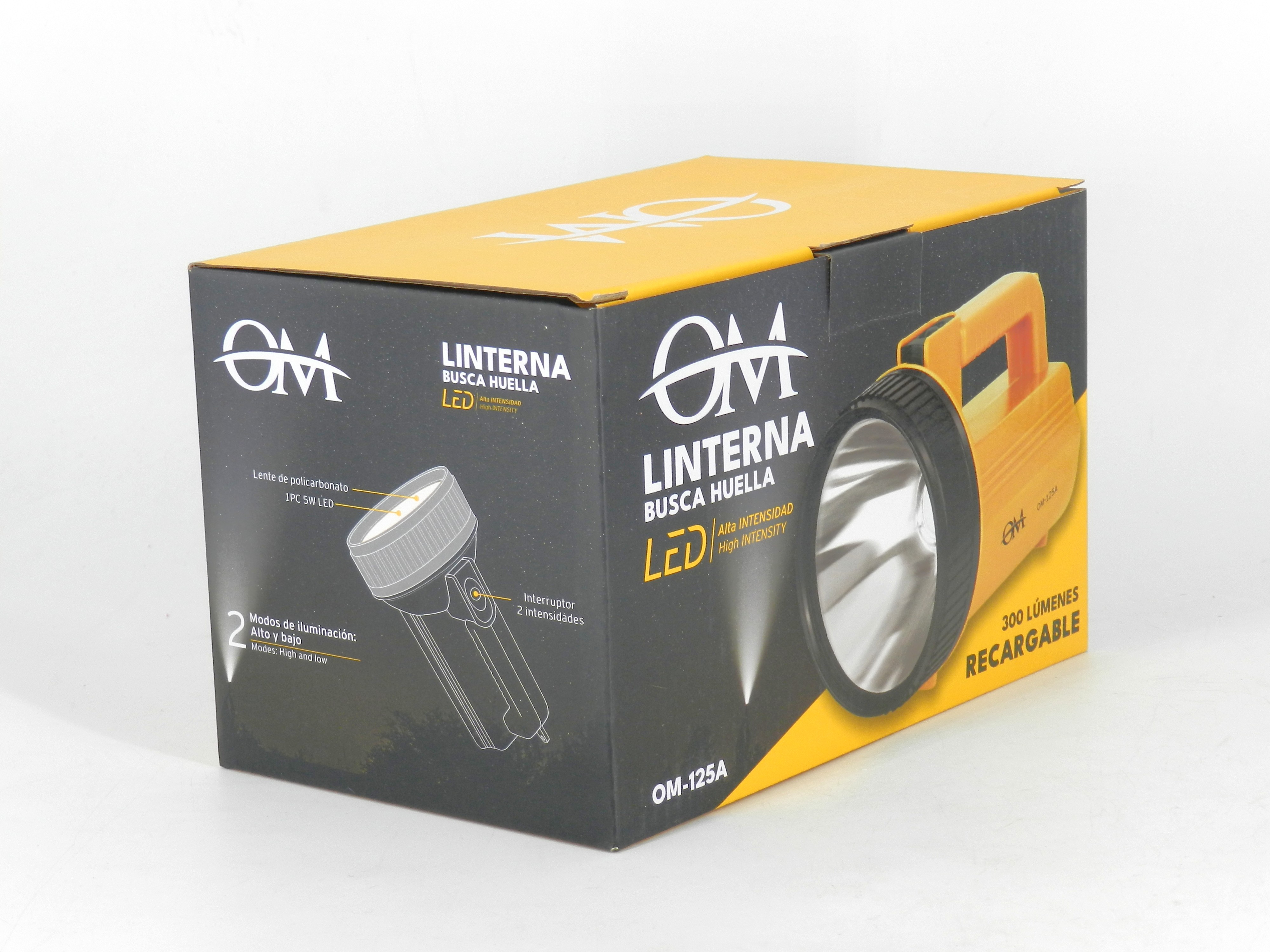 Linterna LED Busca Huella