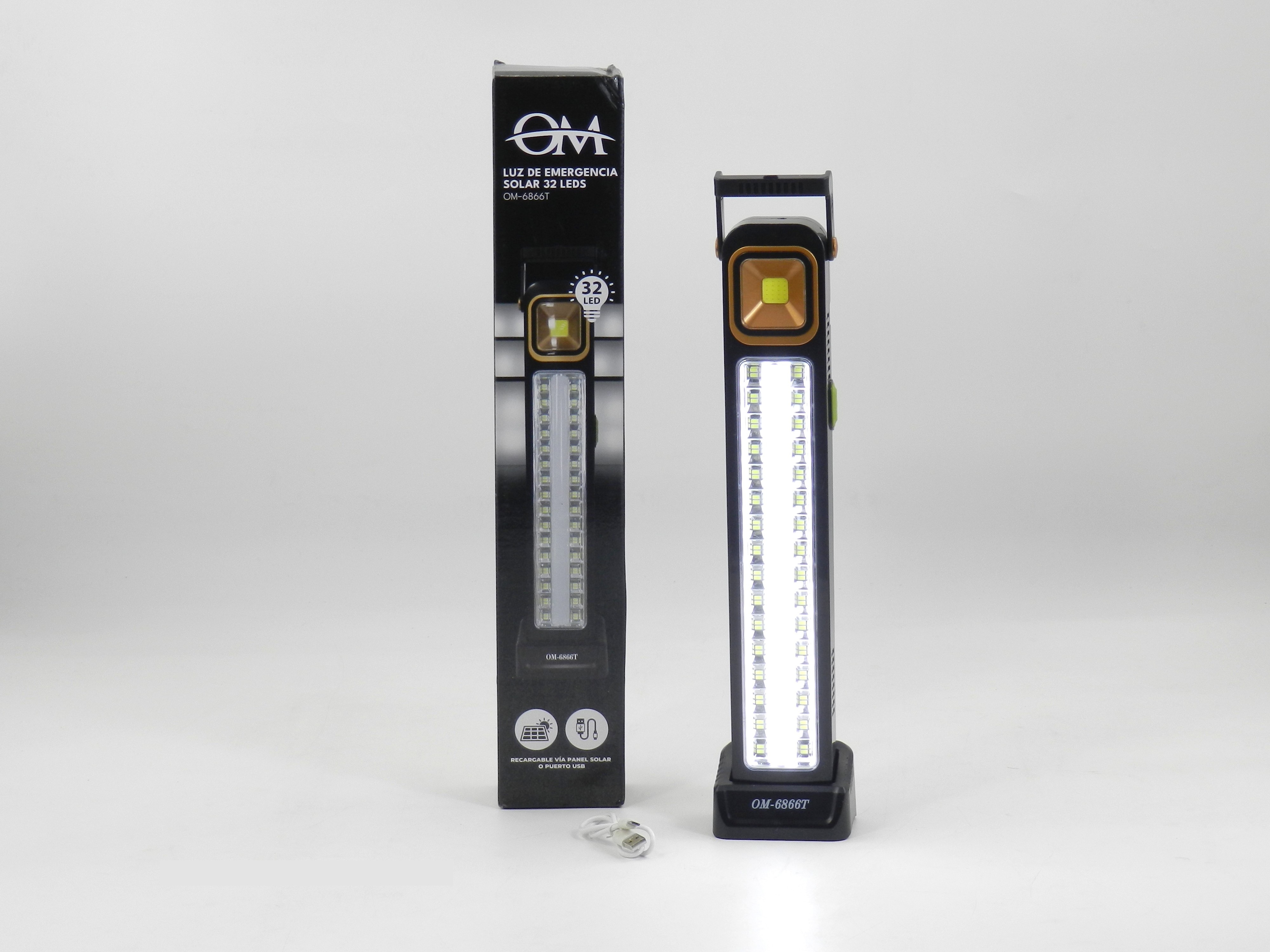 Luz de emergencia recargable