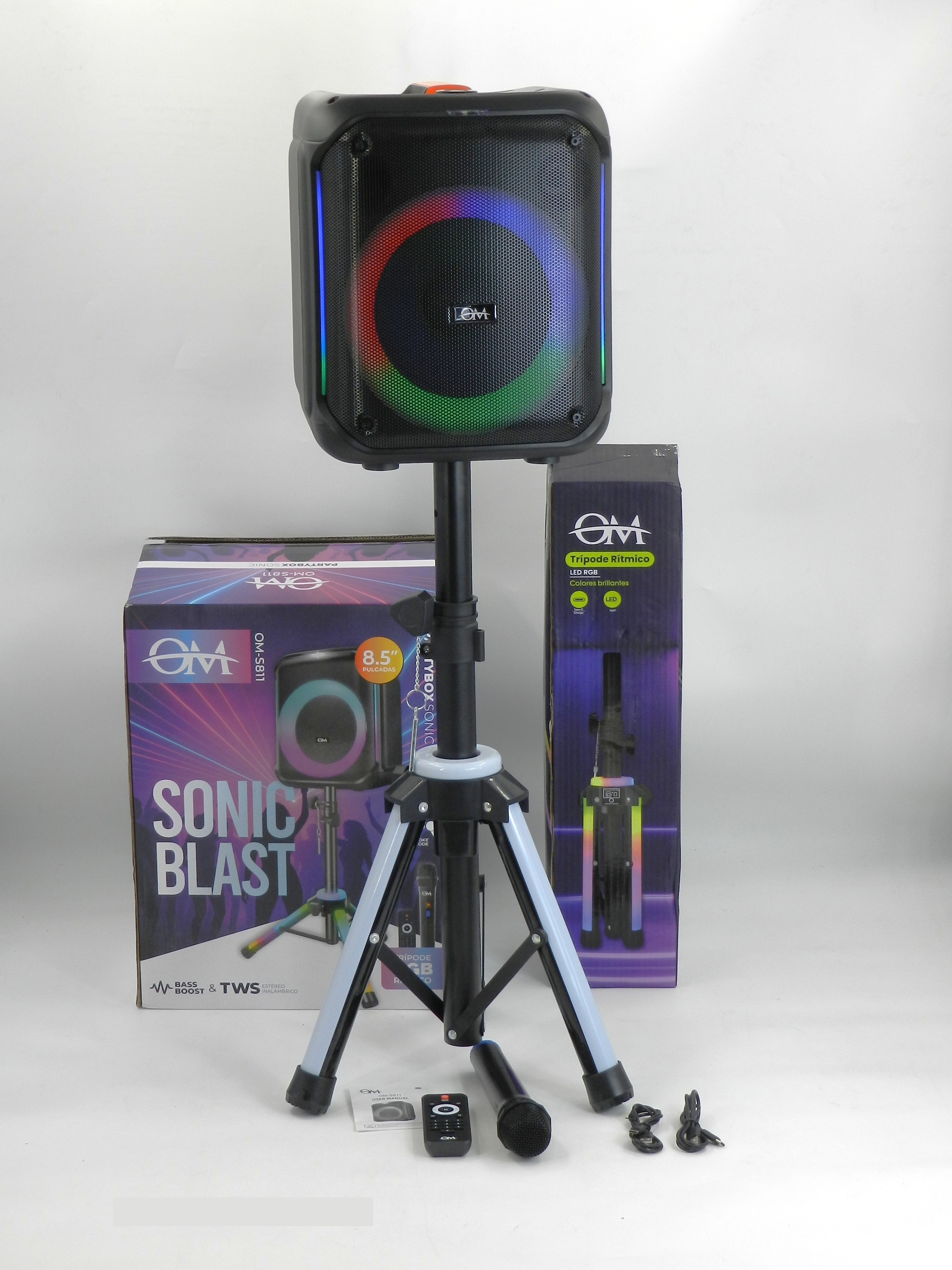 Parlante Bafle OM Sonic Blast 8.5