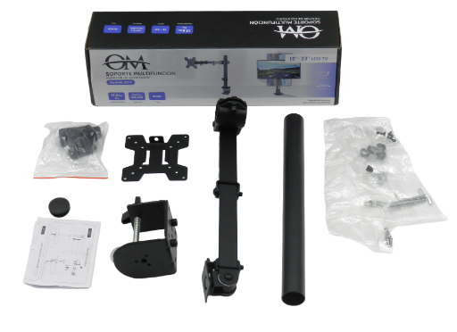 Soporte Móvil Monitor Brazo 15''-33''