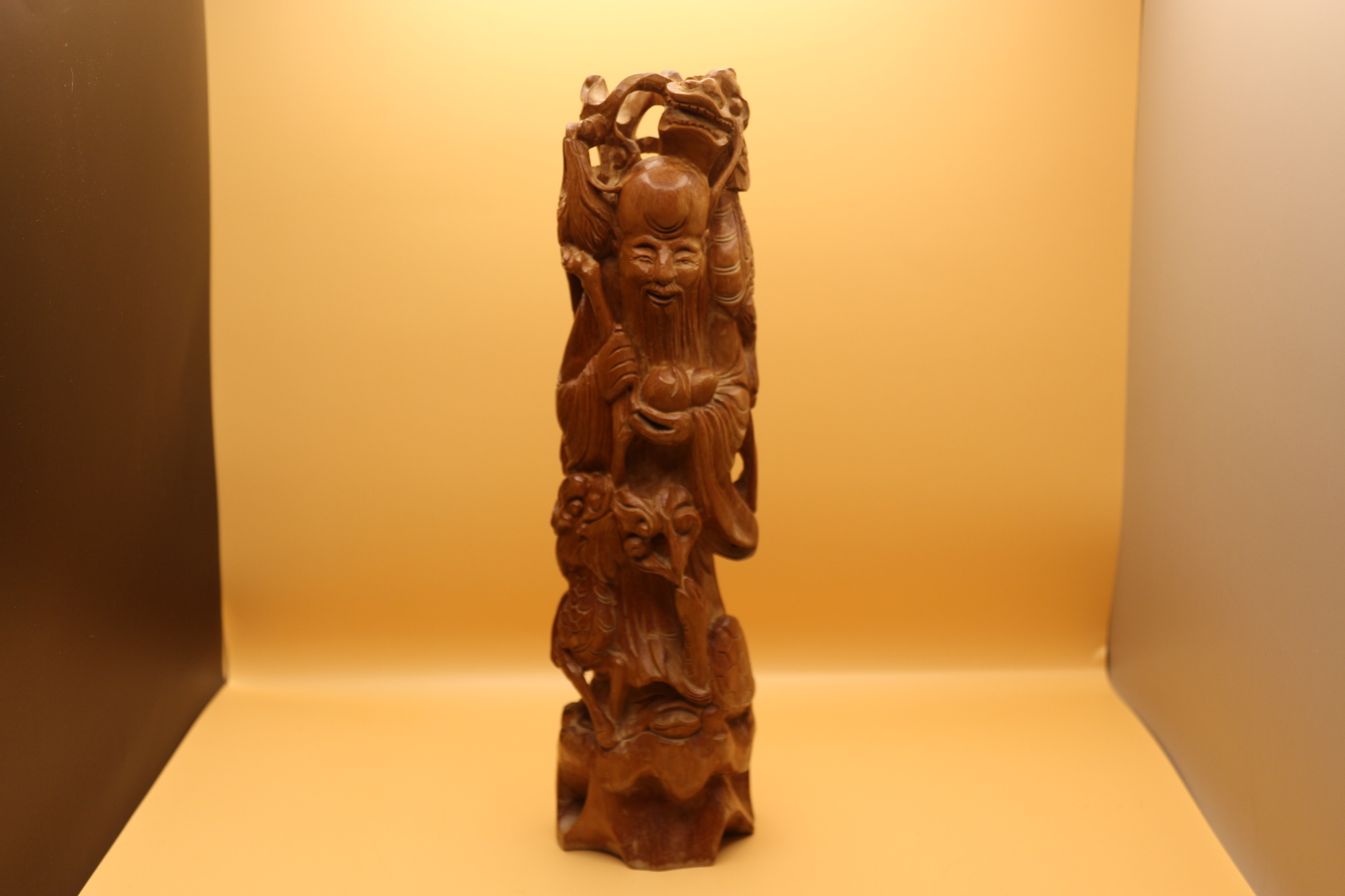 Chinese Wood Carving of Shao Lao Republic Era