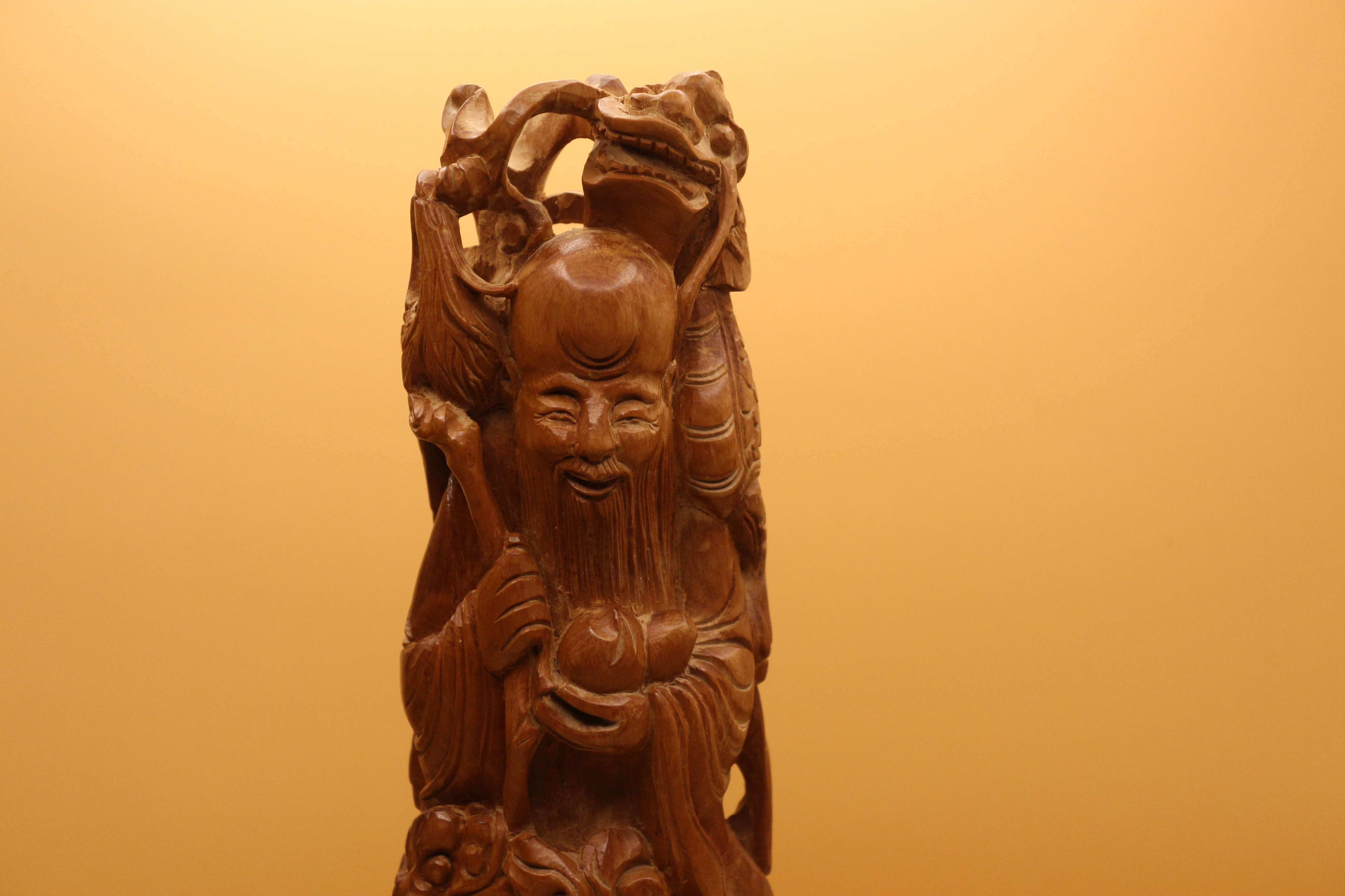 Chinese Wood Carving of Shao Lao Republic Era