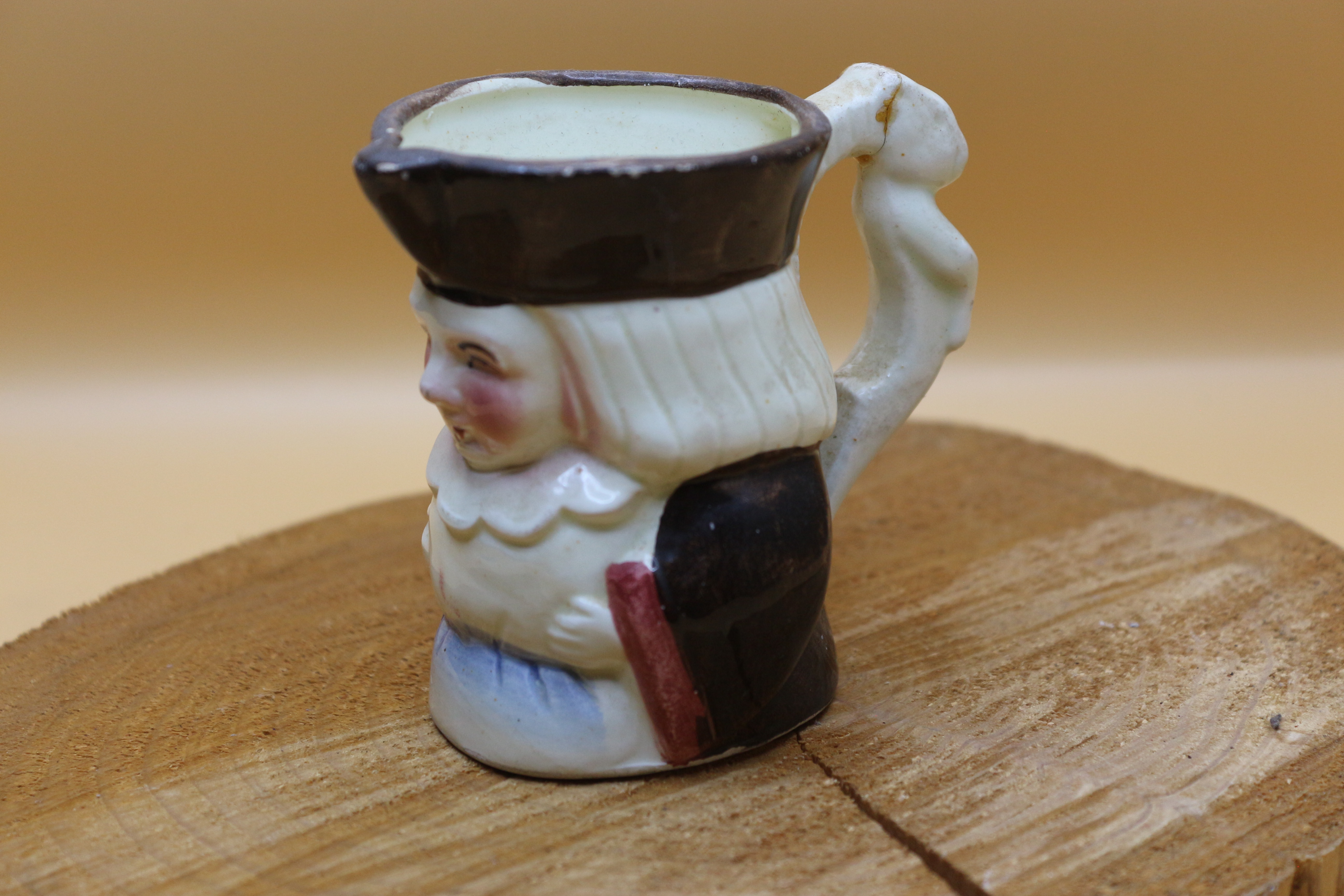 Original Tiny Irish Toby Jug ~~ Age Unknown!
