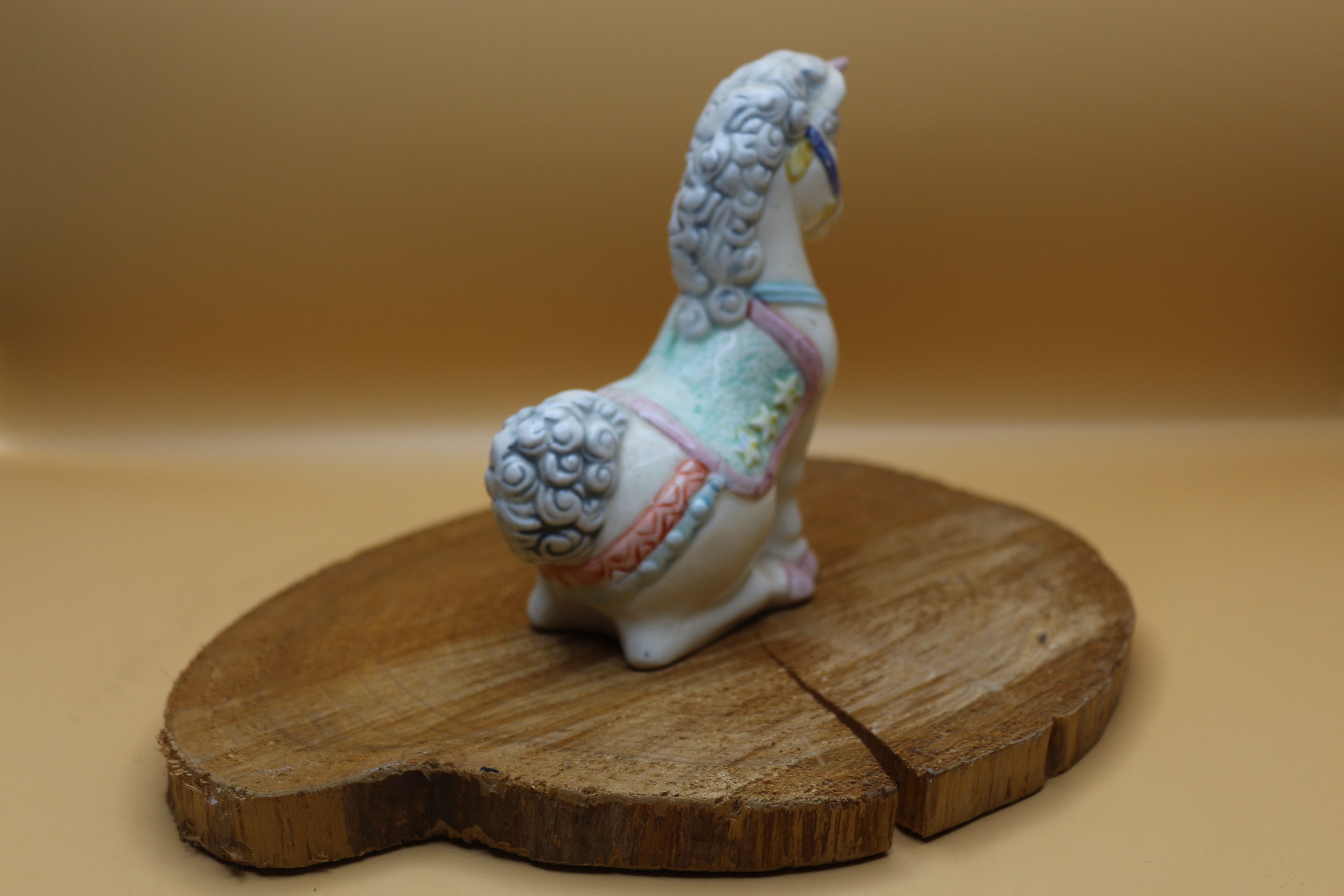 'Lucky' Unicorn! Vintage 1980's Hand Painted ~ Literally Almost Extinct!
