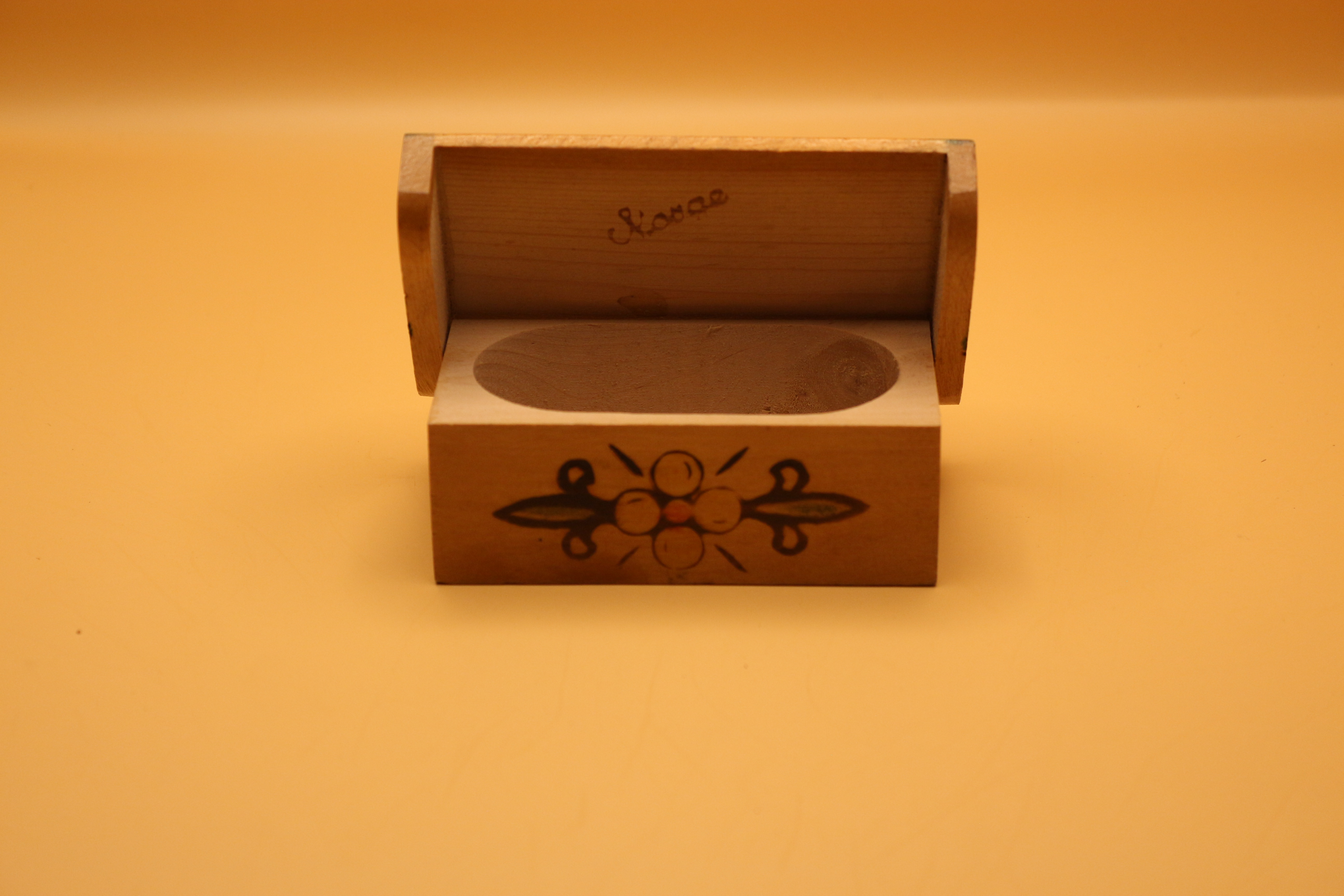 Norwegion Decorated Trinket Box ~ Stunning and Unusual!
