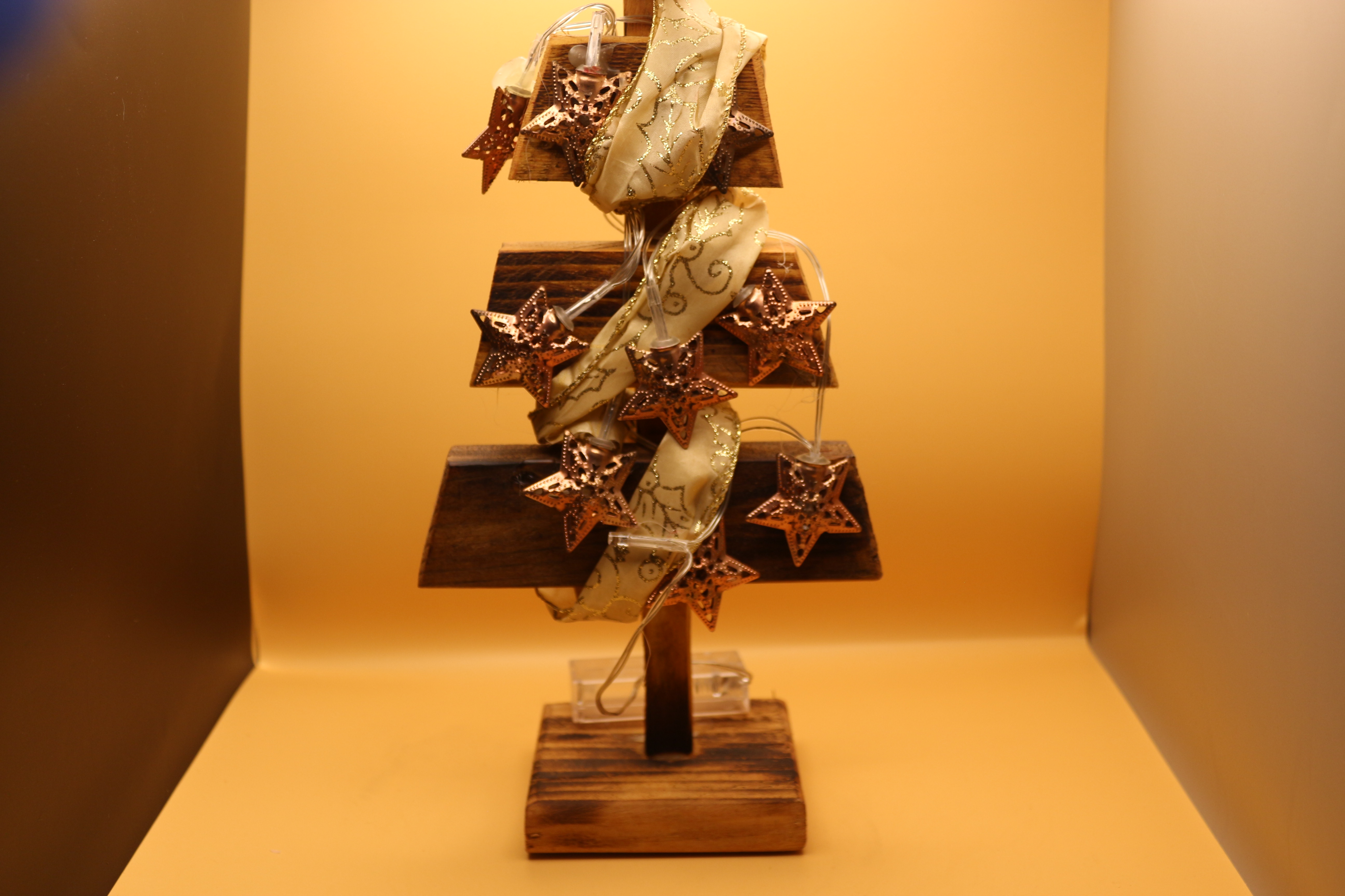 A Vintage Hand Made Tree with Added Decor!