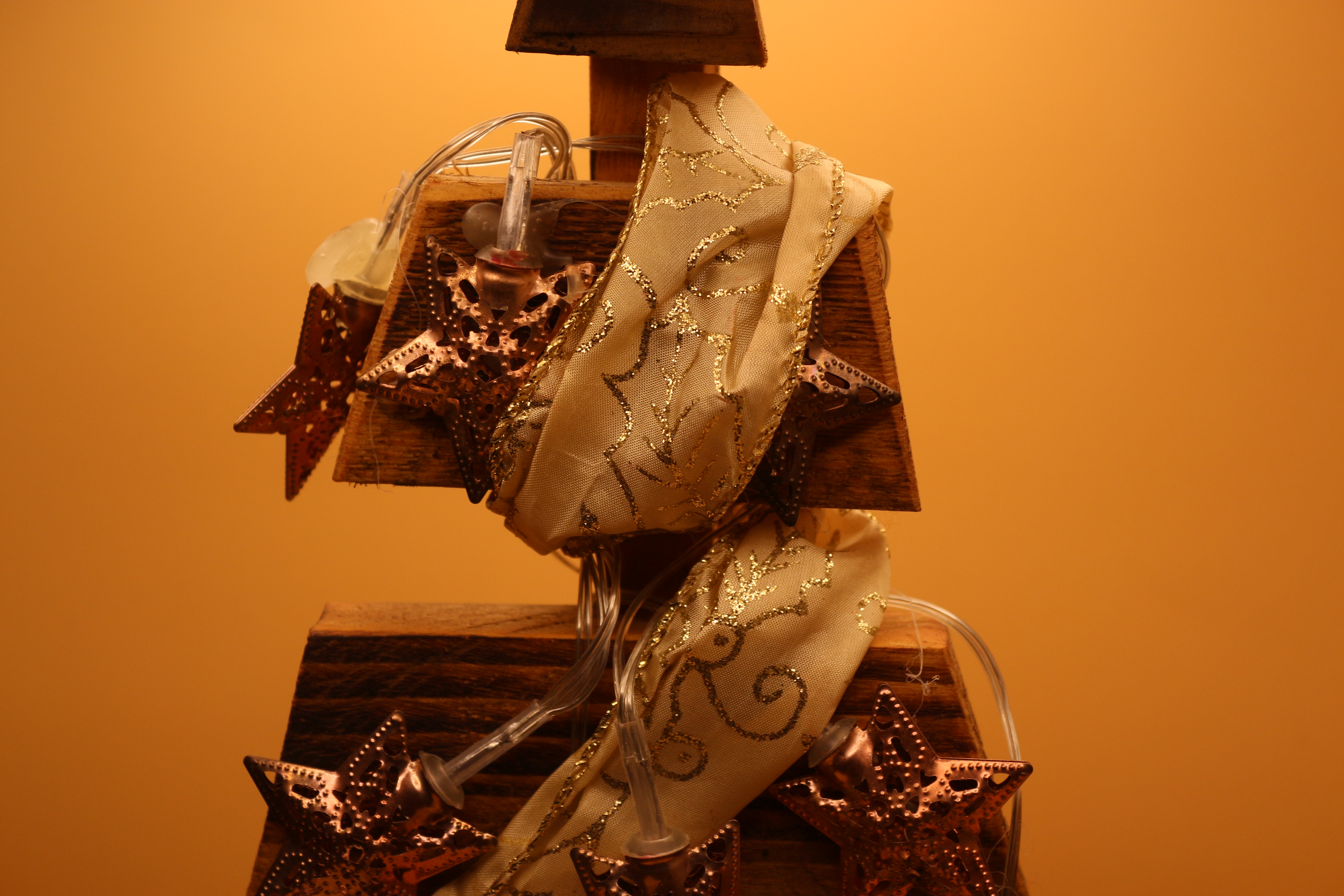 A Vintage Hand Made Tree with Added Decor!