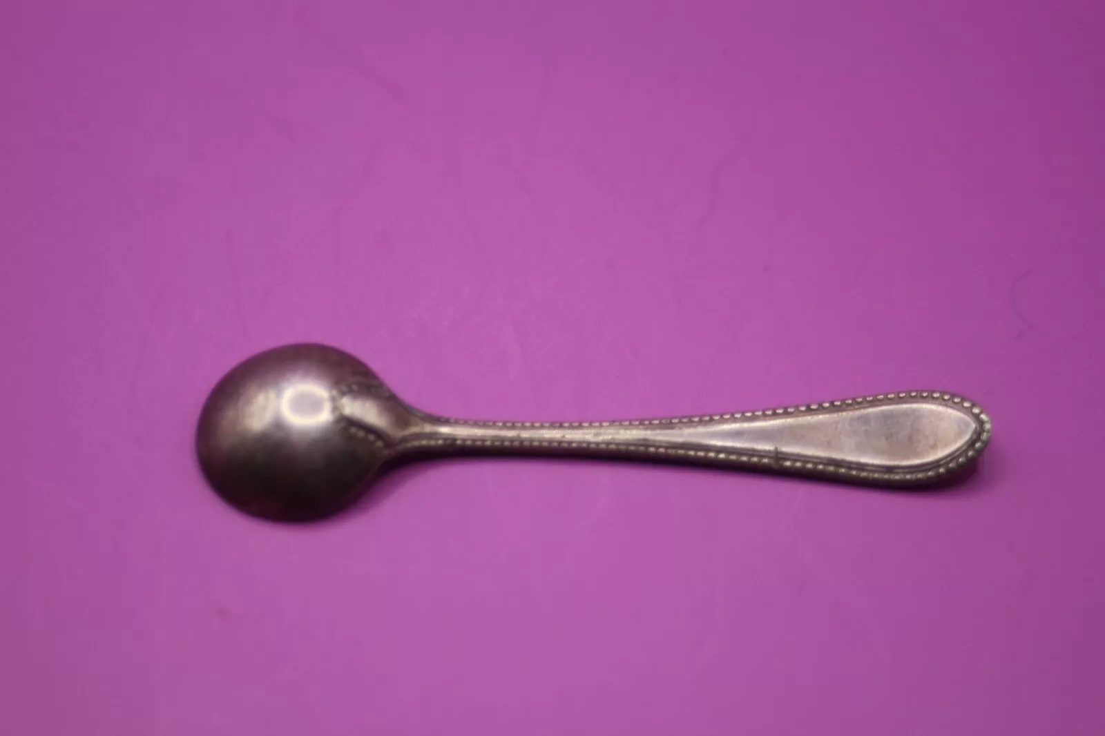 Very Old Tiny ~ Miniature ~ Spoon ~ Dolls House? ~ Antique Curio!