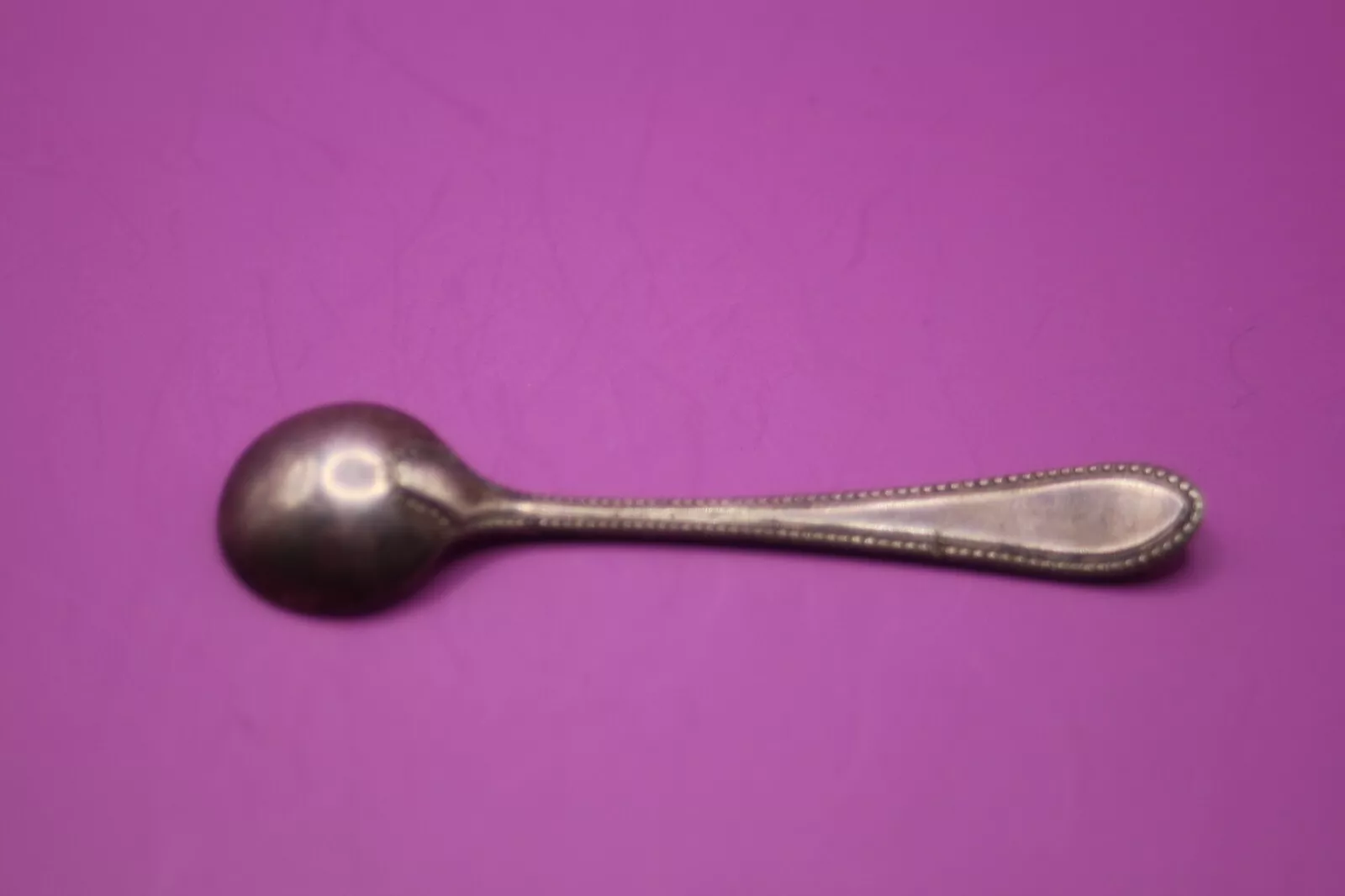 Very Old Tiny ~ Miniature ~ Spoon ~ Dolls House? ~ Antique Curio!