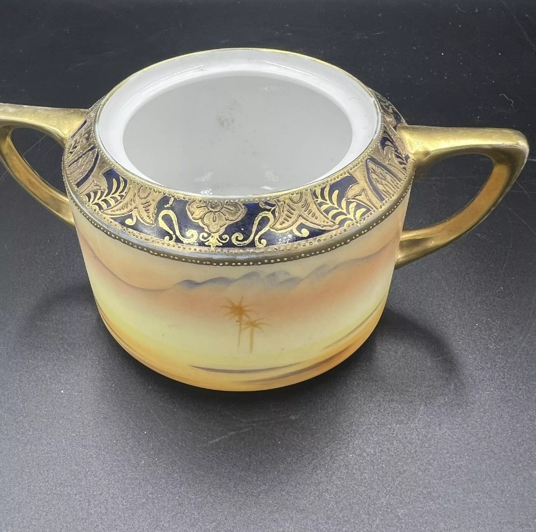Egyptian 'Camel' Vase ~ Original Stunning 1940's!