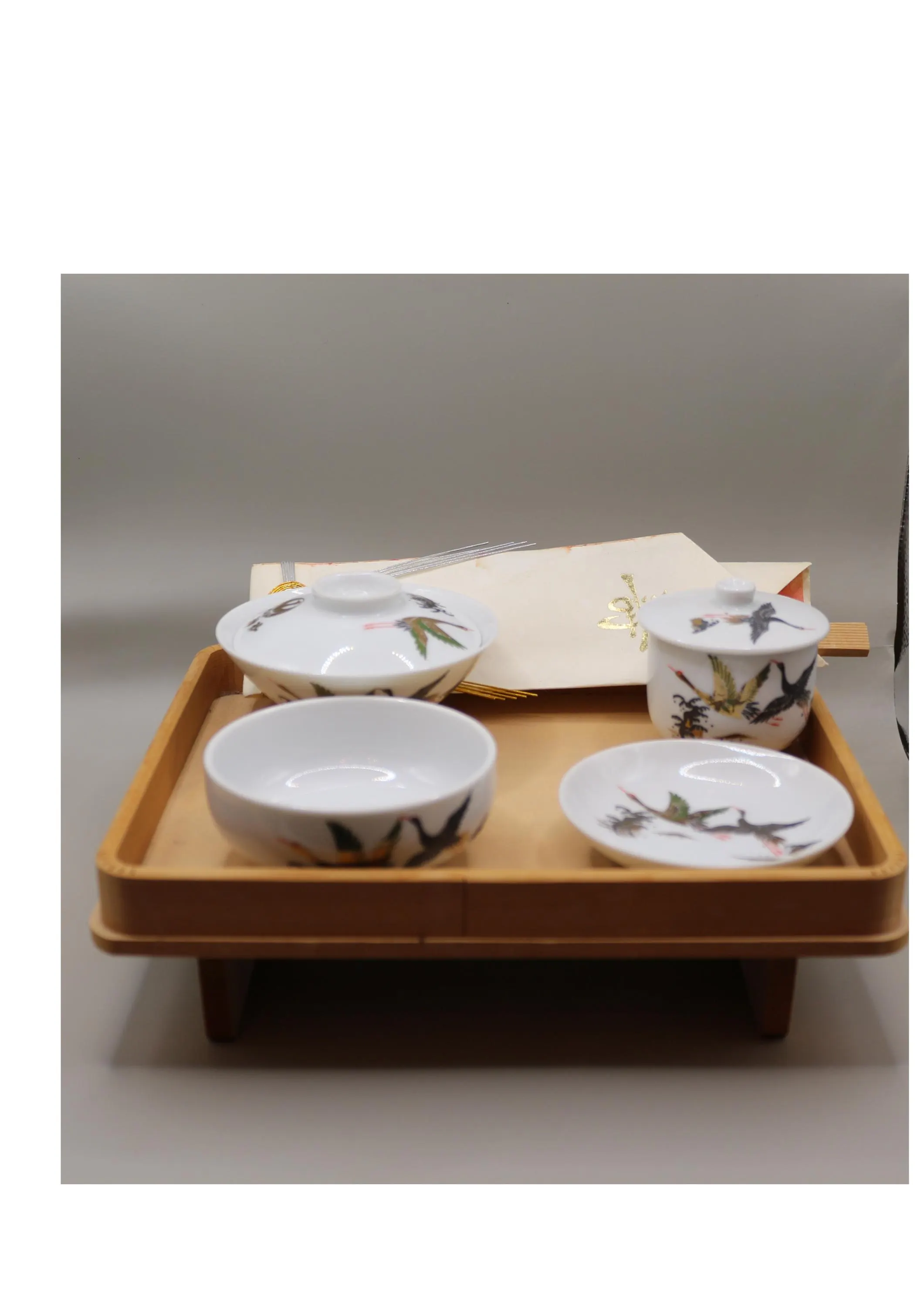 Chinese Tea Set With Tray , Absolutely Beautiful!
