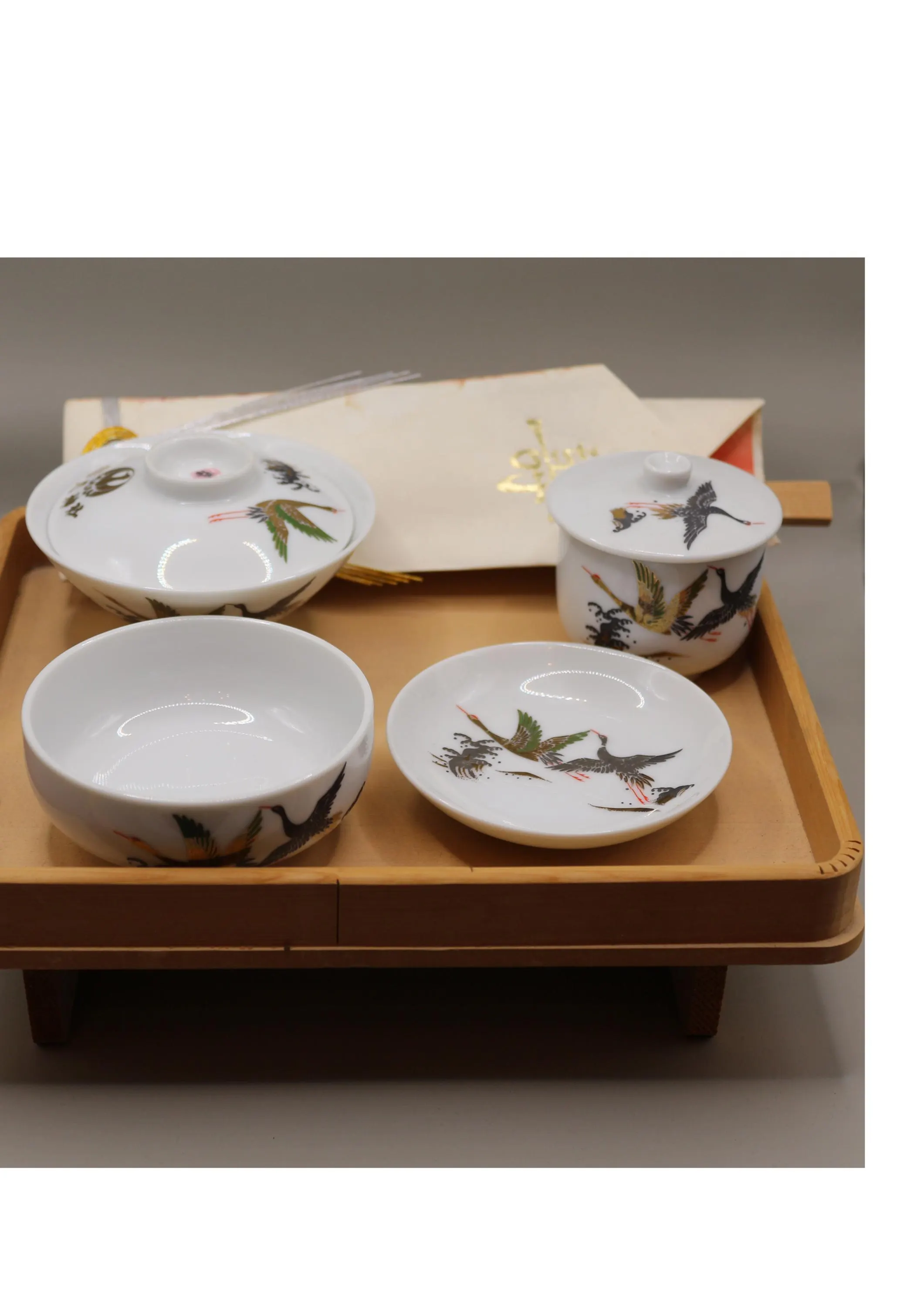 Chinese Tea Set With Tray , Absolutely Beautiful!