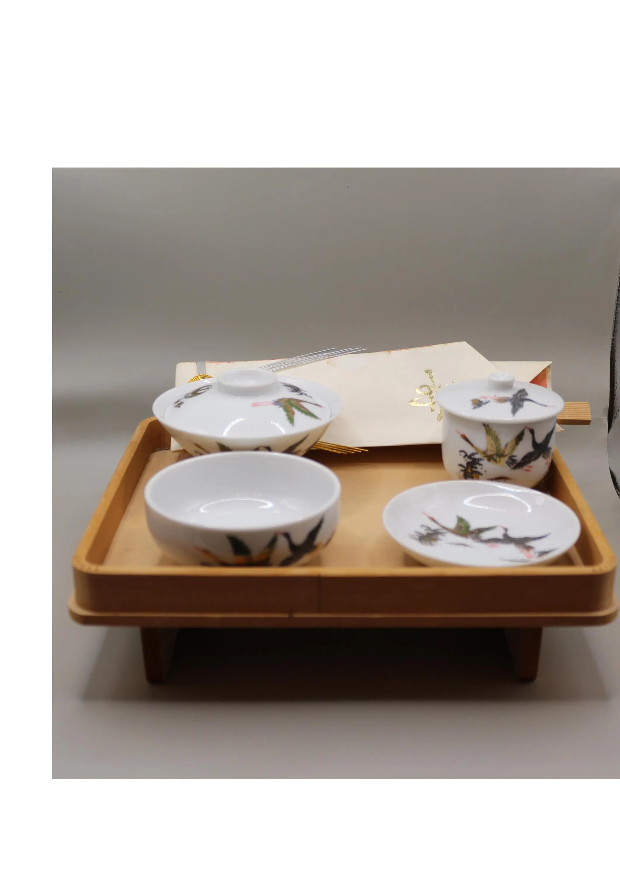Chinese Tea Set With Tray , Absolutely Beautiful!
