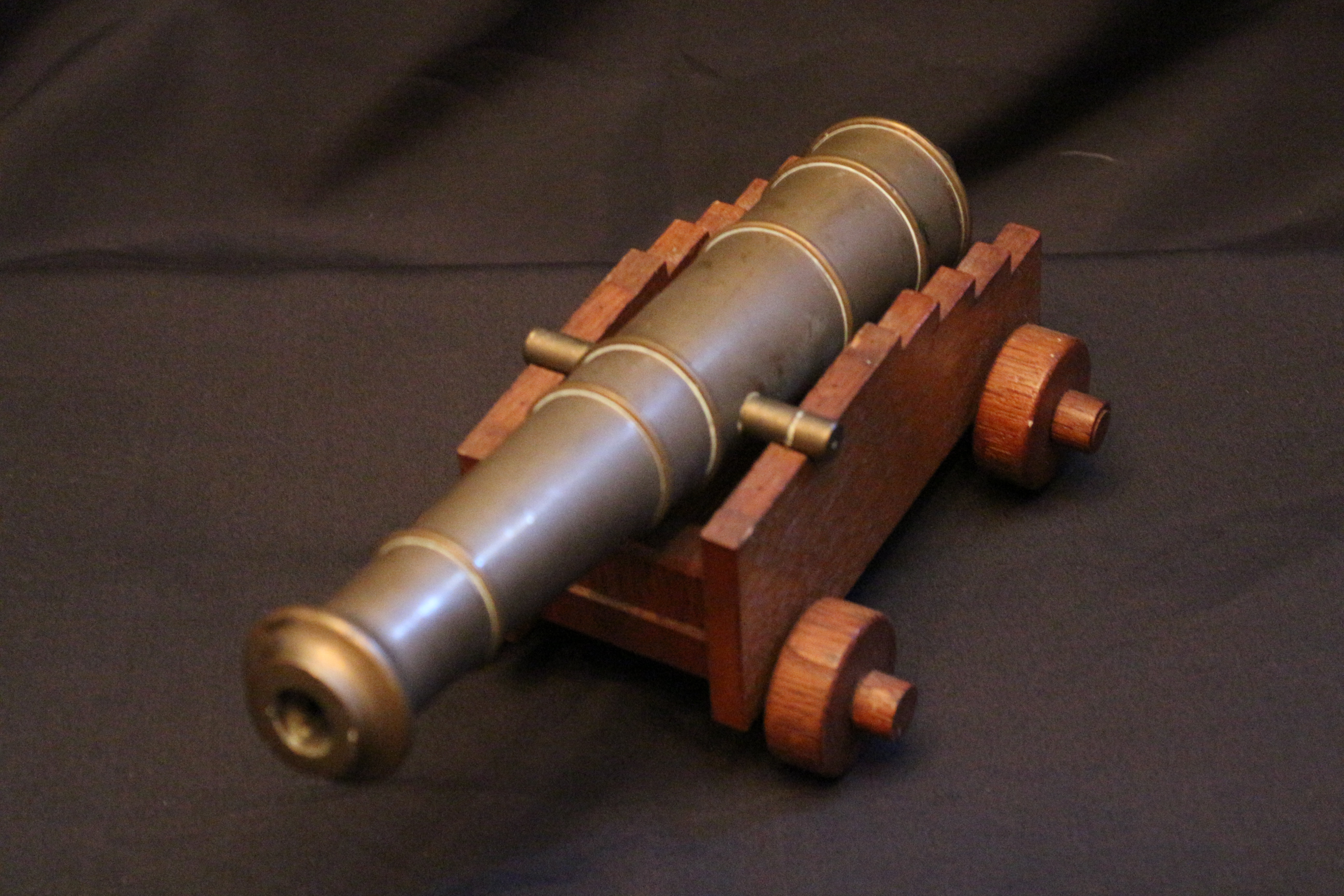 Brass Cannon A Beautiful Piece From Around 1960