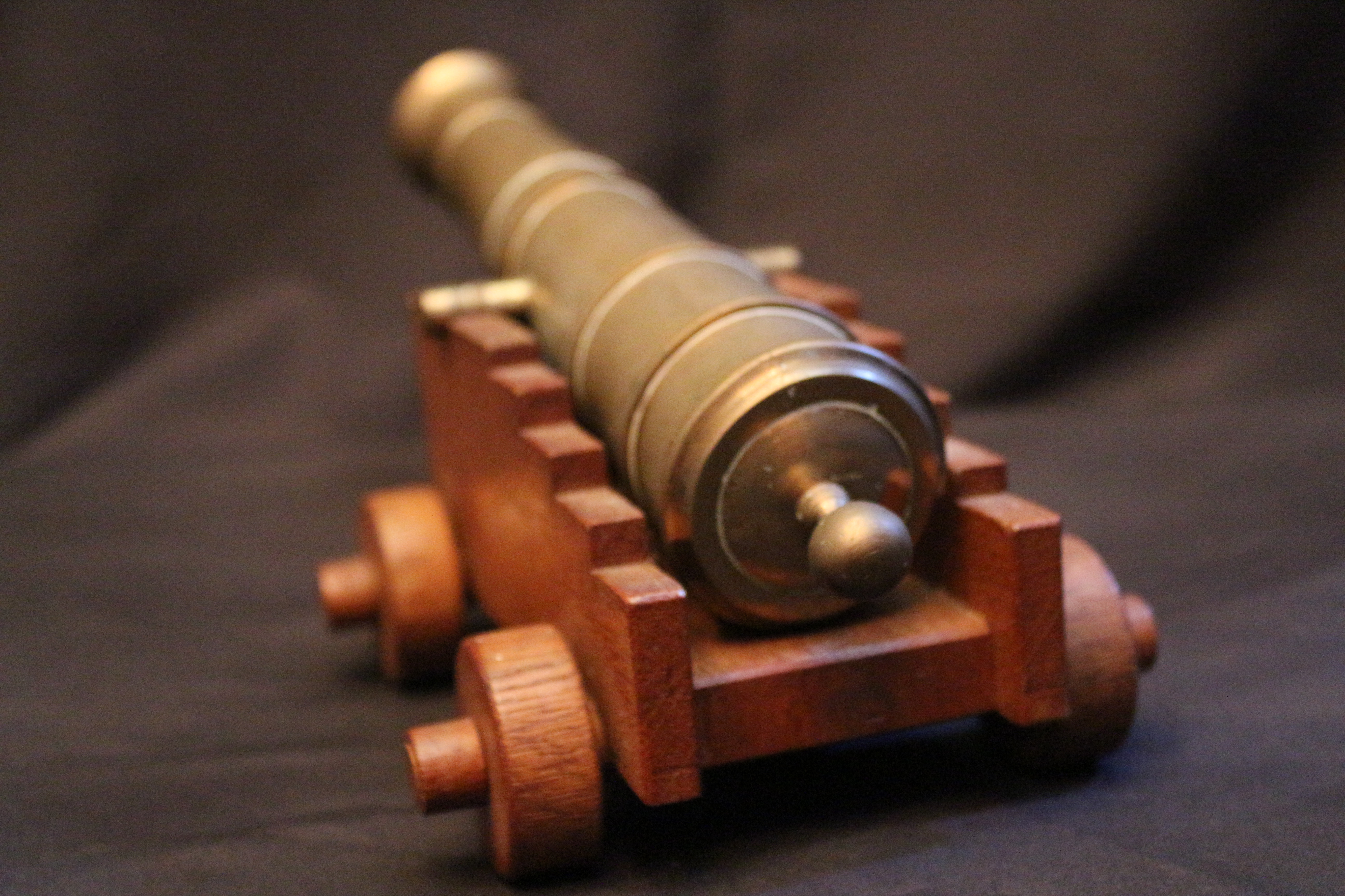 Brass Cannon A Beautiful Piece From Around 1960