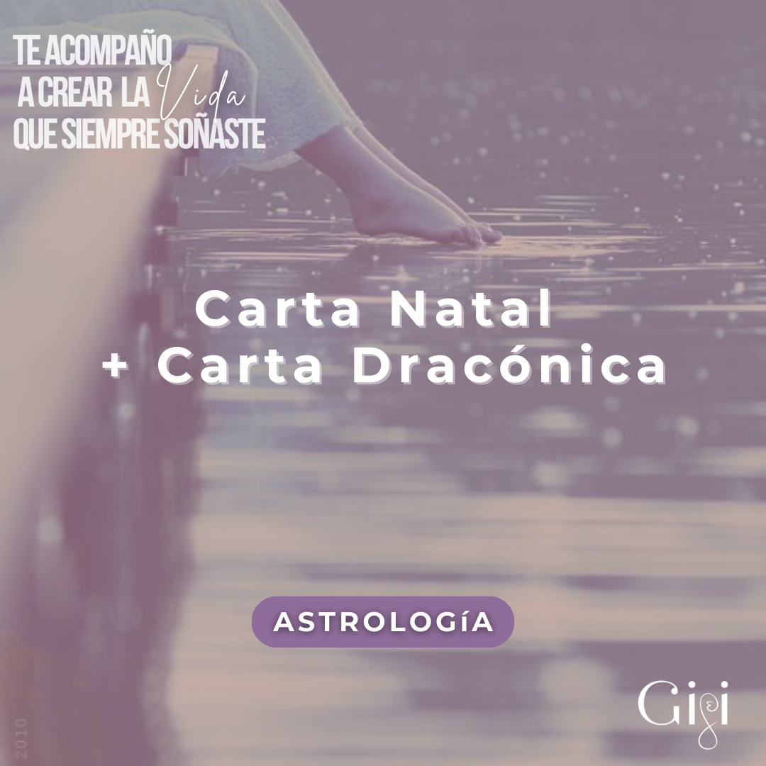 Carta Natal + Carta Draconica