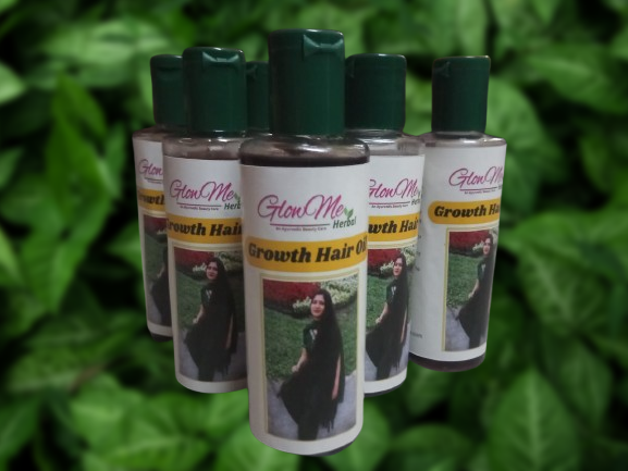 "GlowMe Herbal Hair Growth Oil: Boost & Nourish"     