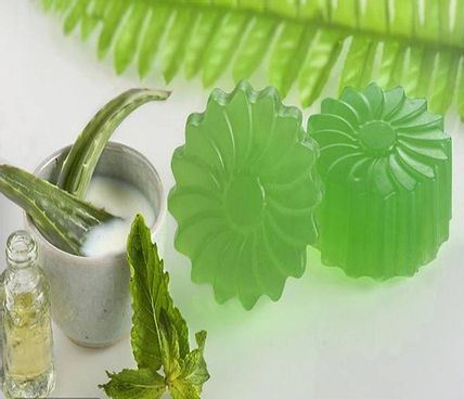 GlowMe Herbal Ayurveda Aleovera Tulsi Clear Soap 80 GM