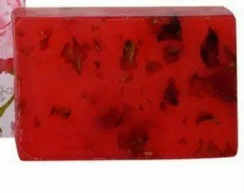 GlowMe Herbal Red Wine Rose petal  Soap 