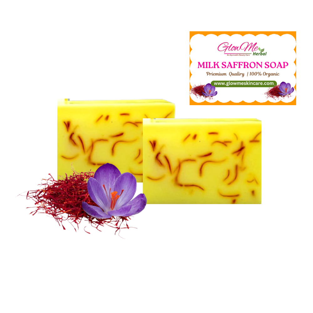 Saffron Glow Night Cream , Milk Saffron Soap , Ubtan Powder Combo Pack