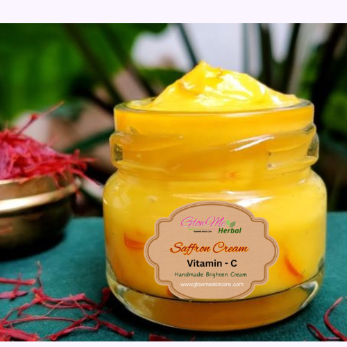   GlowMe Herbal Saffron Night Cream with Vitamin - C