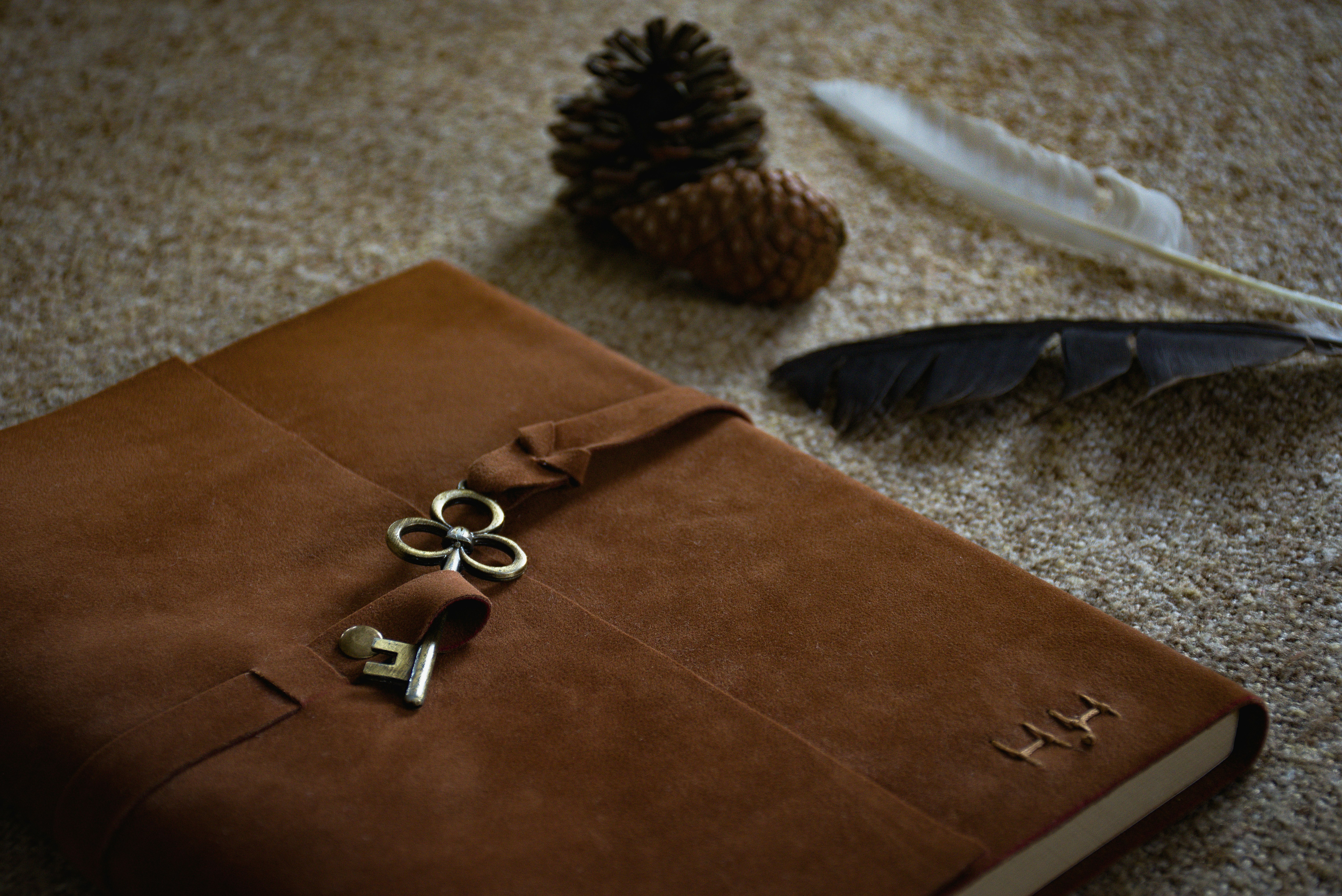 Inspirational Vintage Leather Journals with Pens You  Also Get A free digital Daily Gratitude Sentence  (150 master list)