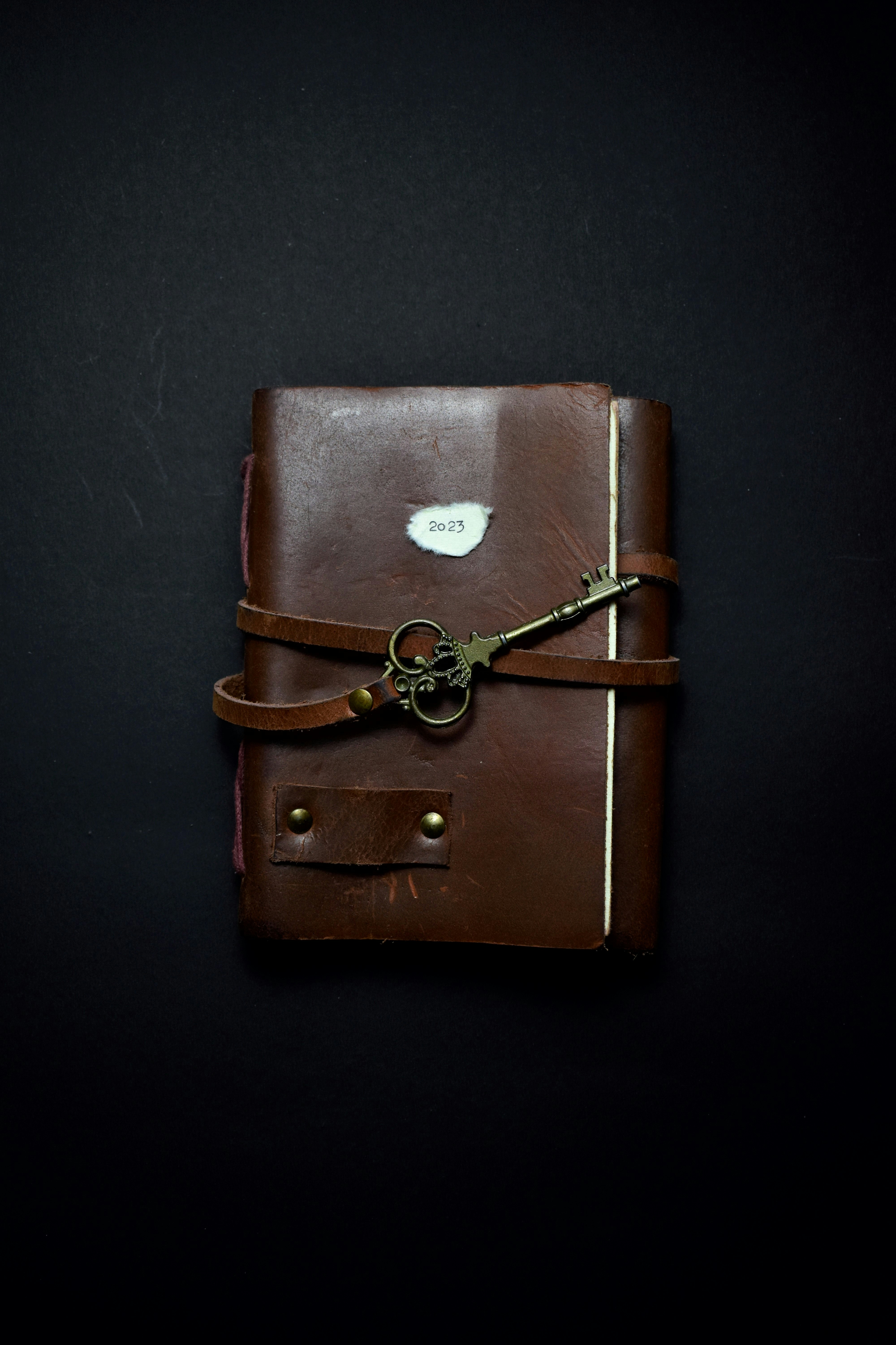 Inspirational Vintage Leather Journals with Pens You  Also Get A free digital Daily Gratitude Sentence  (150 master list)