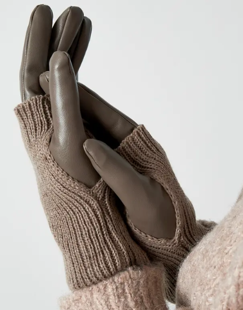 Knitted Fingerless Gloves