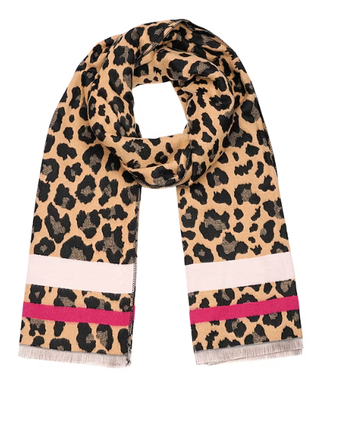 Leopard Print Scarf
