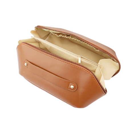 Leather Cosmetic Bag