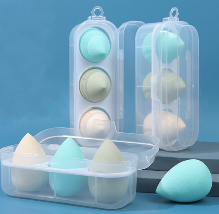 Makeup Sponge Set with Case
