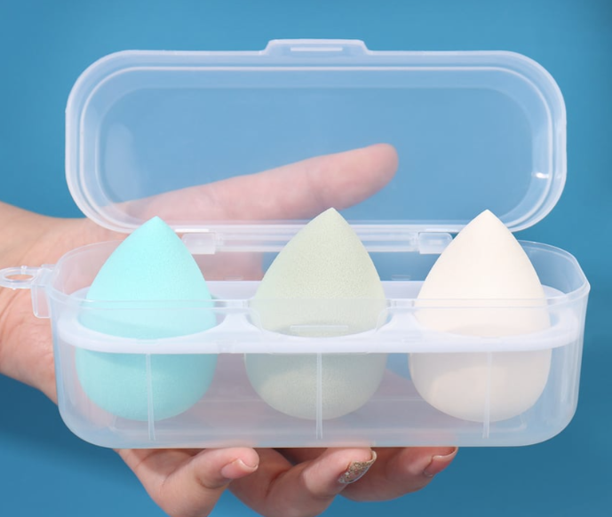 Makeup Sponge Set with Case