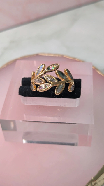Gold Leaf Ring