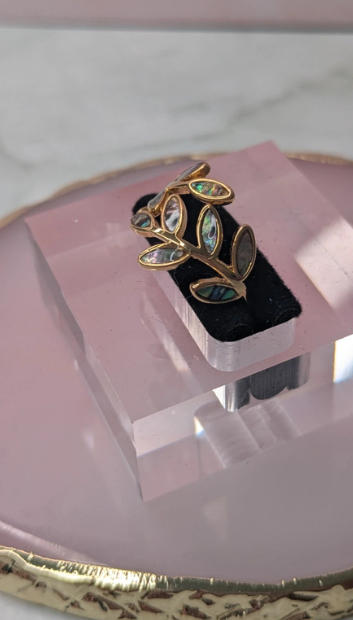 Gold Leaf Ring