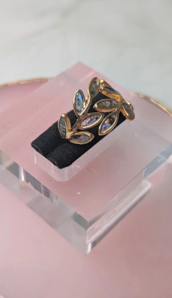 Gold Leaf Ring