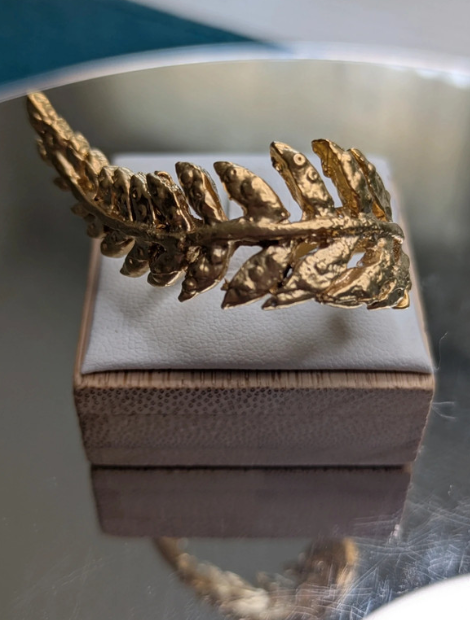 Gold Leaf Ring