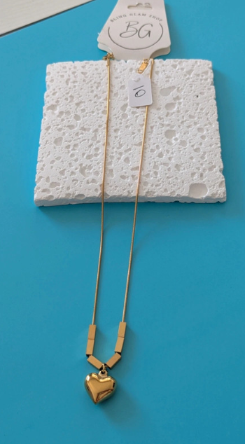 Gold Heart Necklace