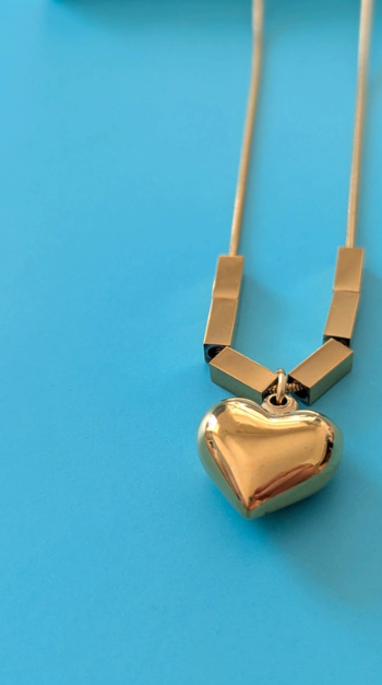 Gold Heart Necklace